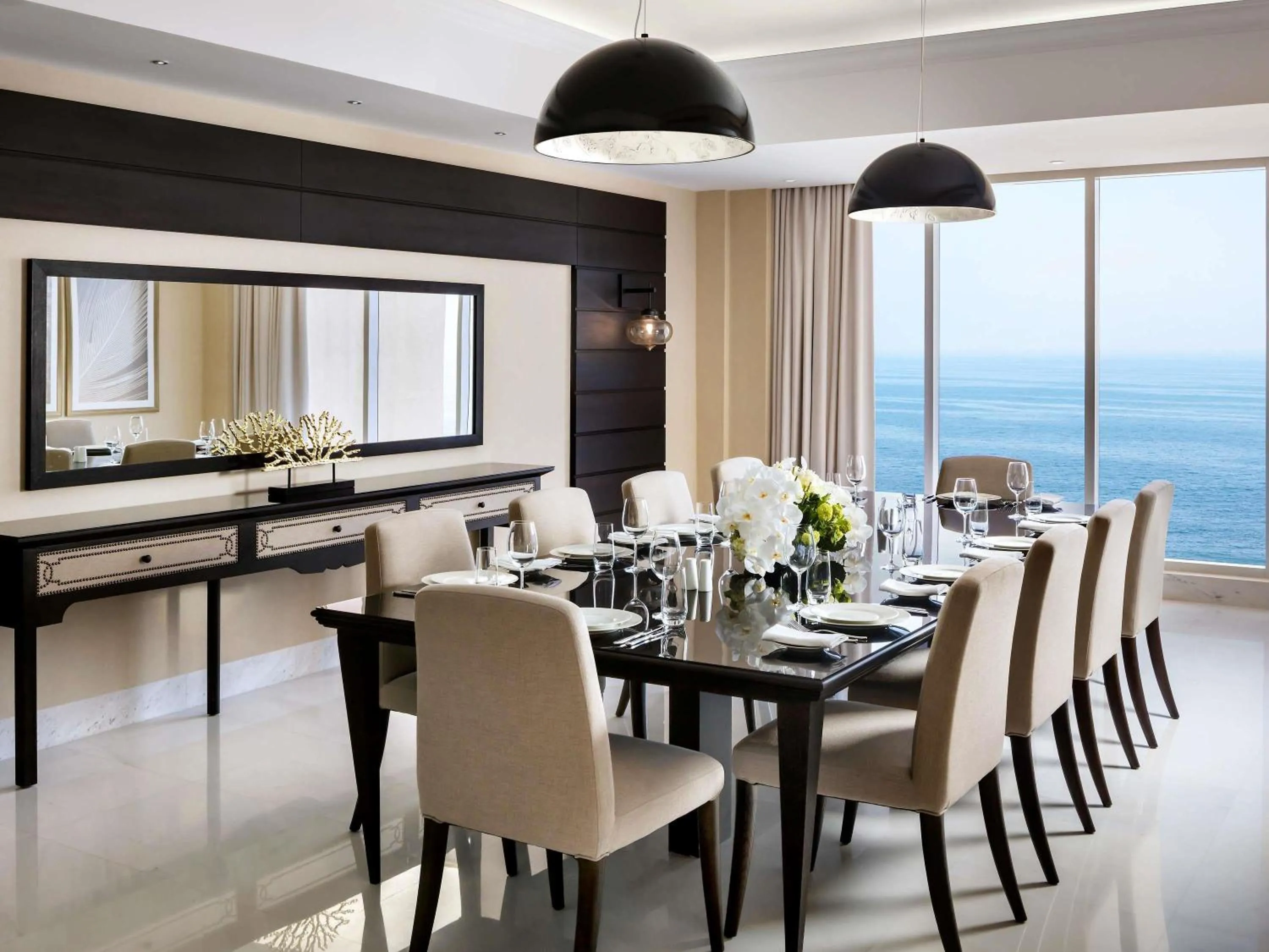 Bedroom in Fairmont Fujairah Beach Resort