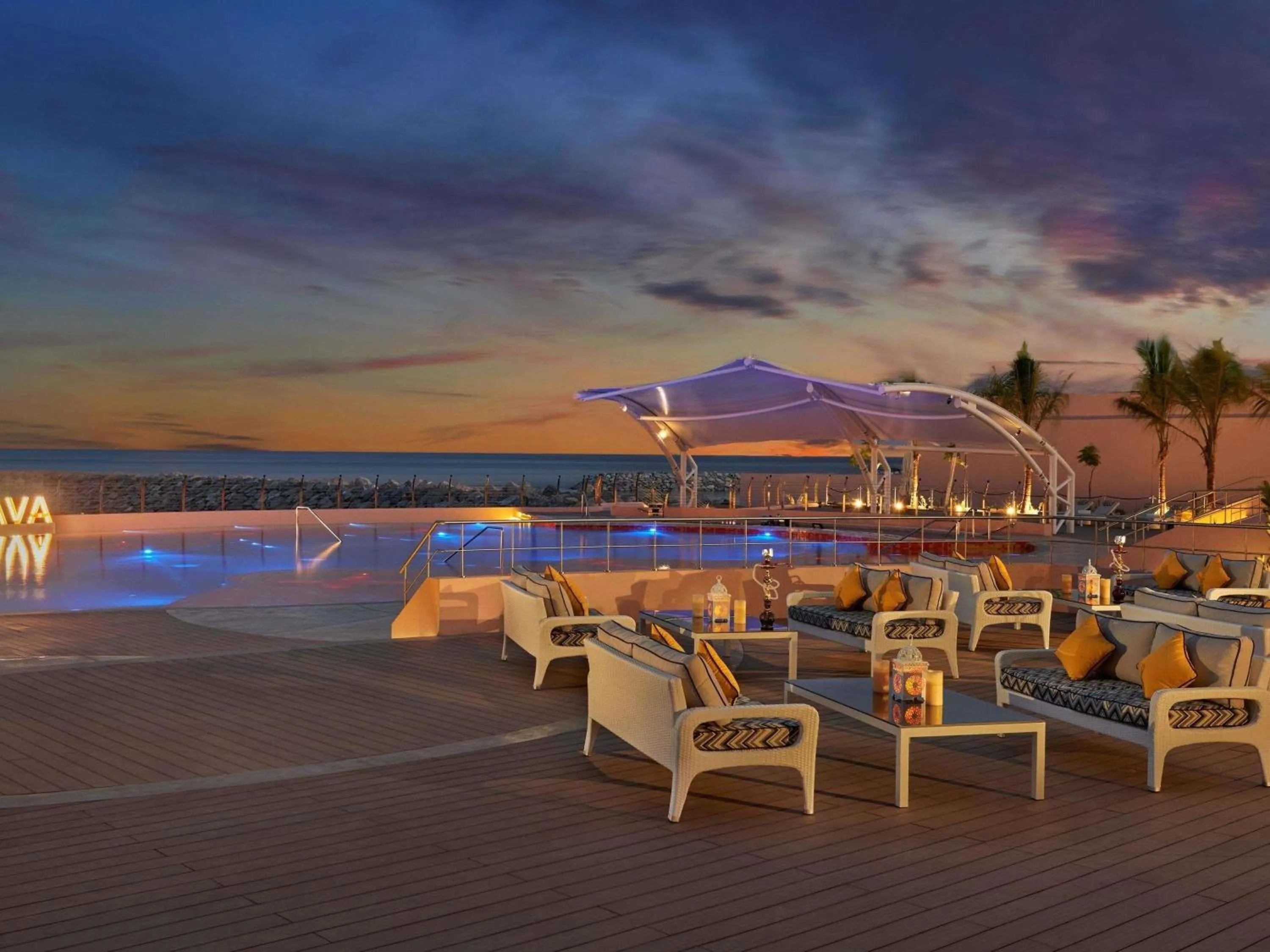 Restaurant/places to eat in Fairmont Fujairah Beach Resort