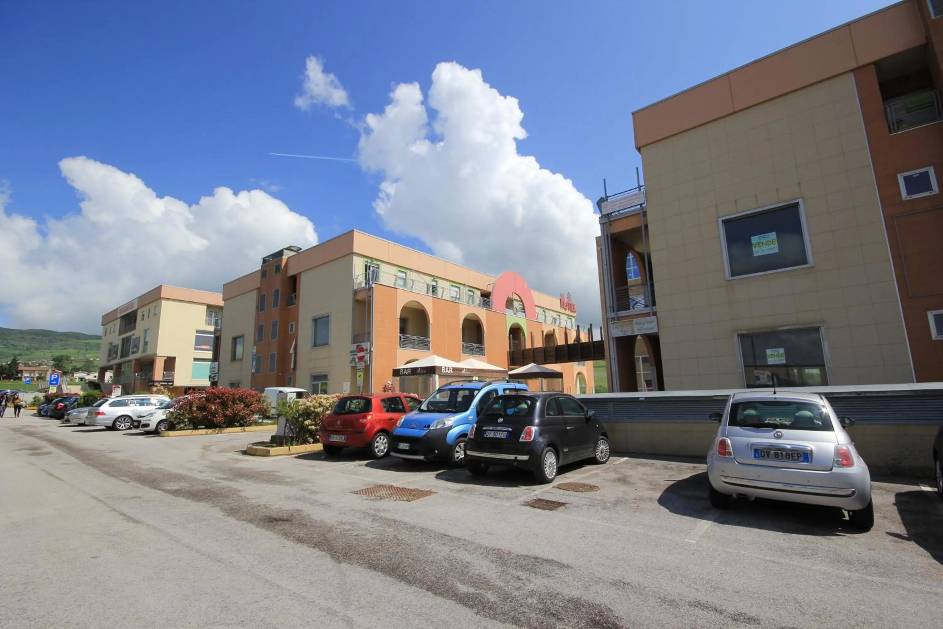 Property building in I Rocchi Hotel