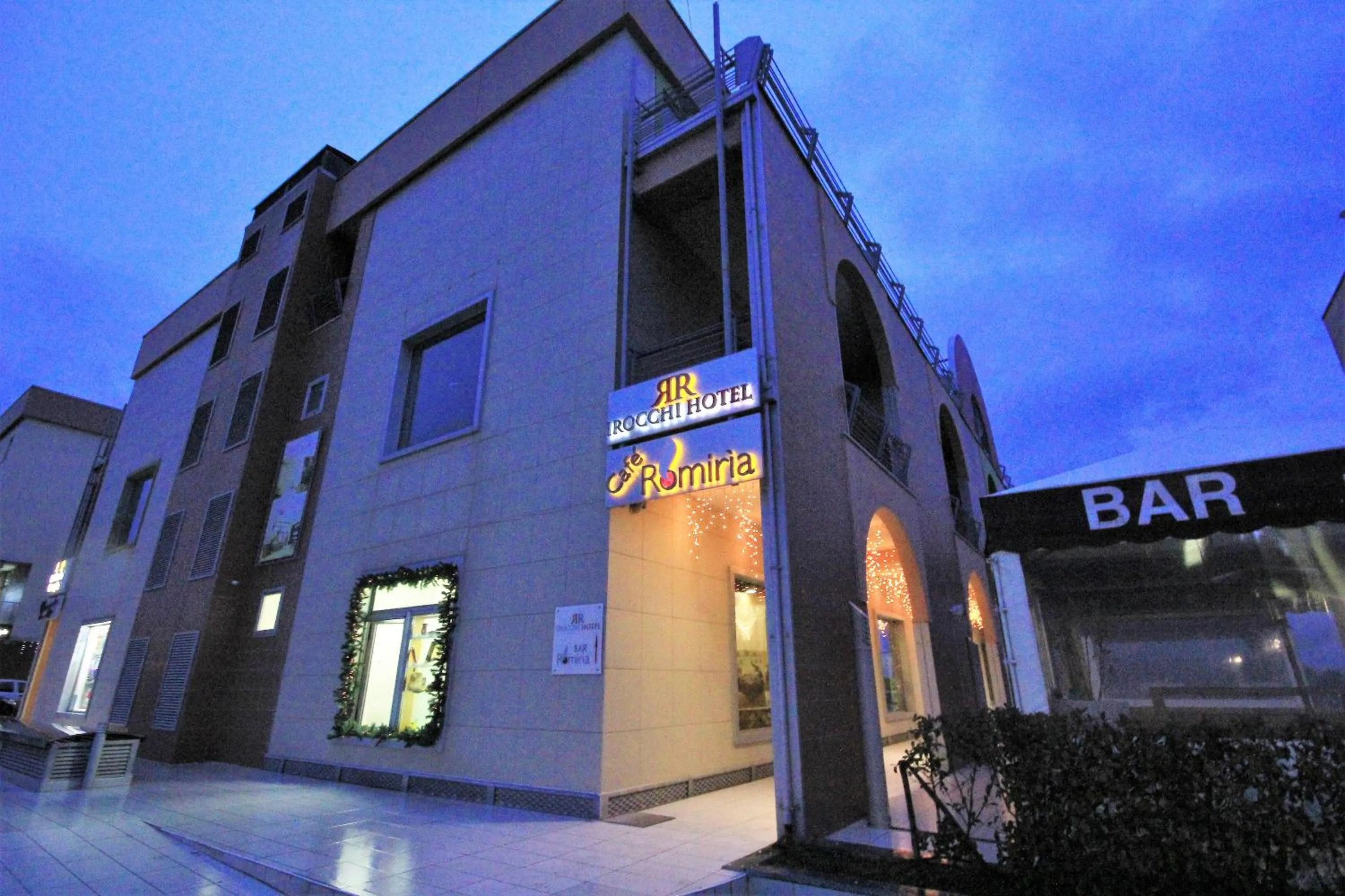 Property building in I Rocchi Hotel