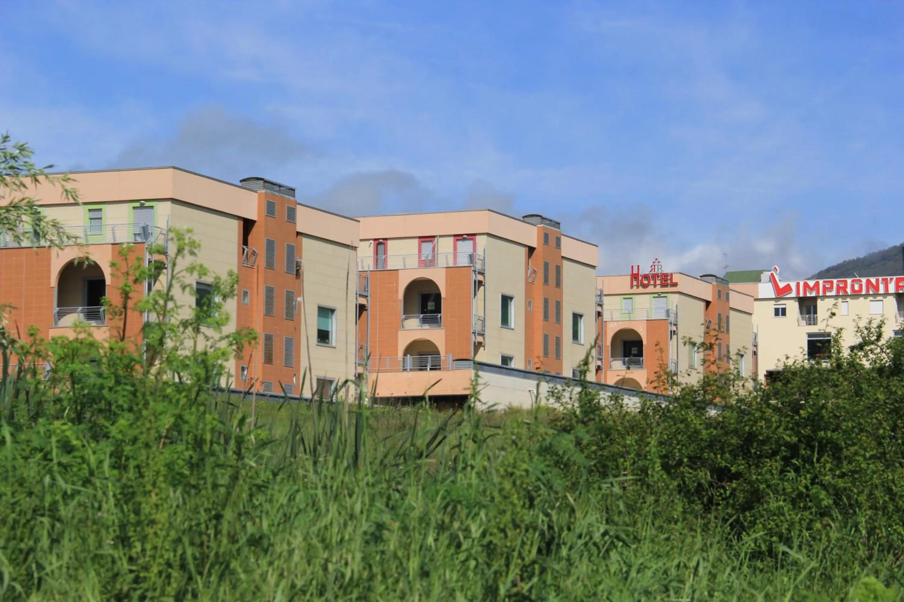 Property building in I Rocchi Hotel