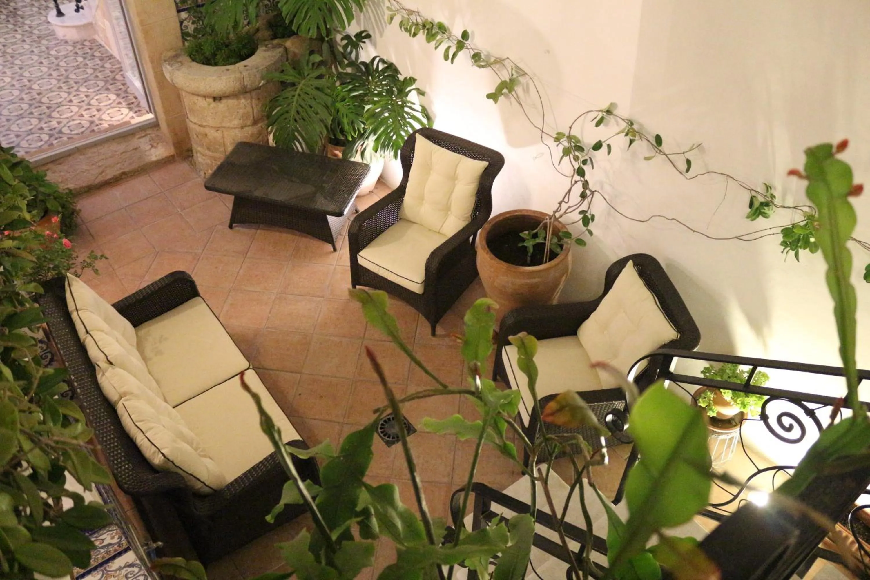 Balcony/Terrace in Boutique B&B Número Cuatro