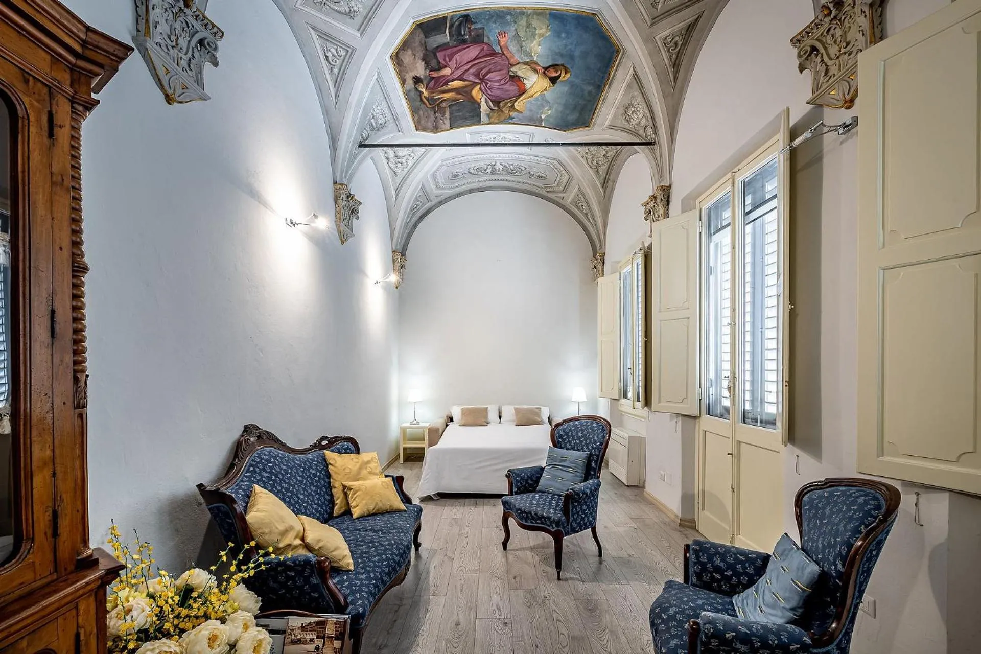 Bedroom, Bed in Residenza d'Epoca Palazzo Riblet