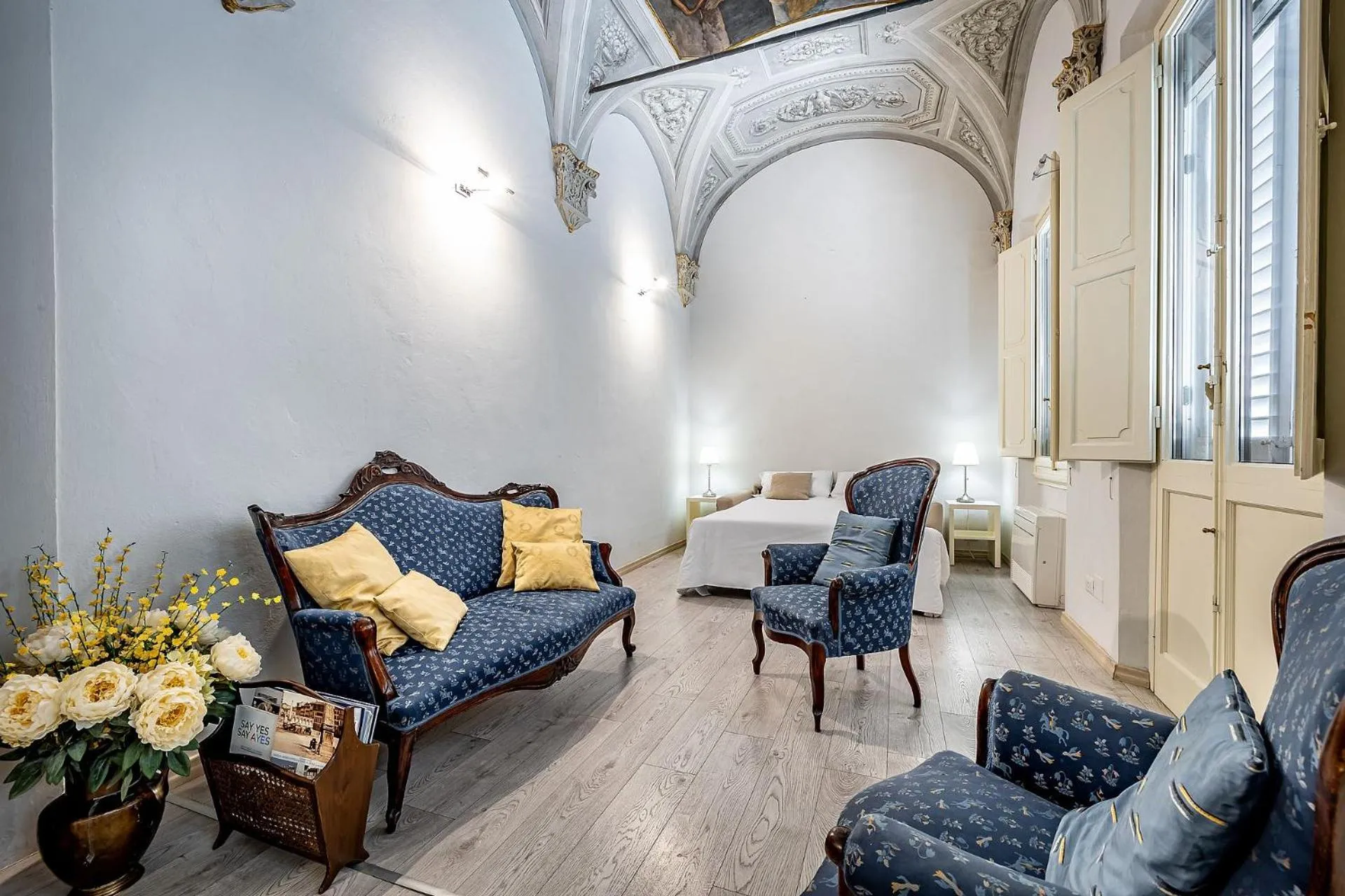 Living room in Residenza d'Epoca Palazzo Riblet