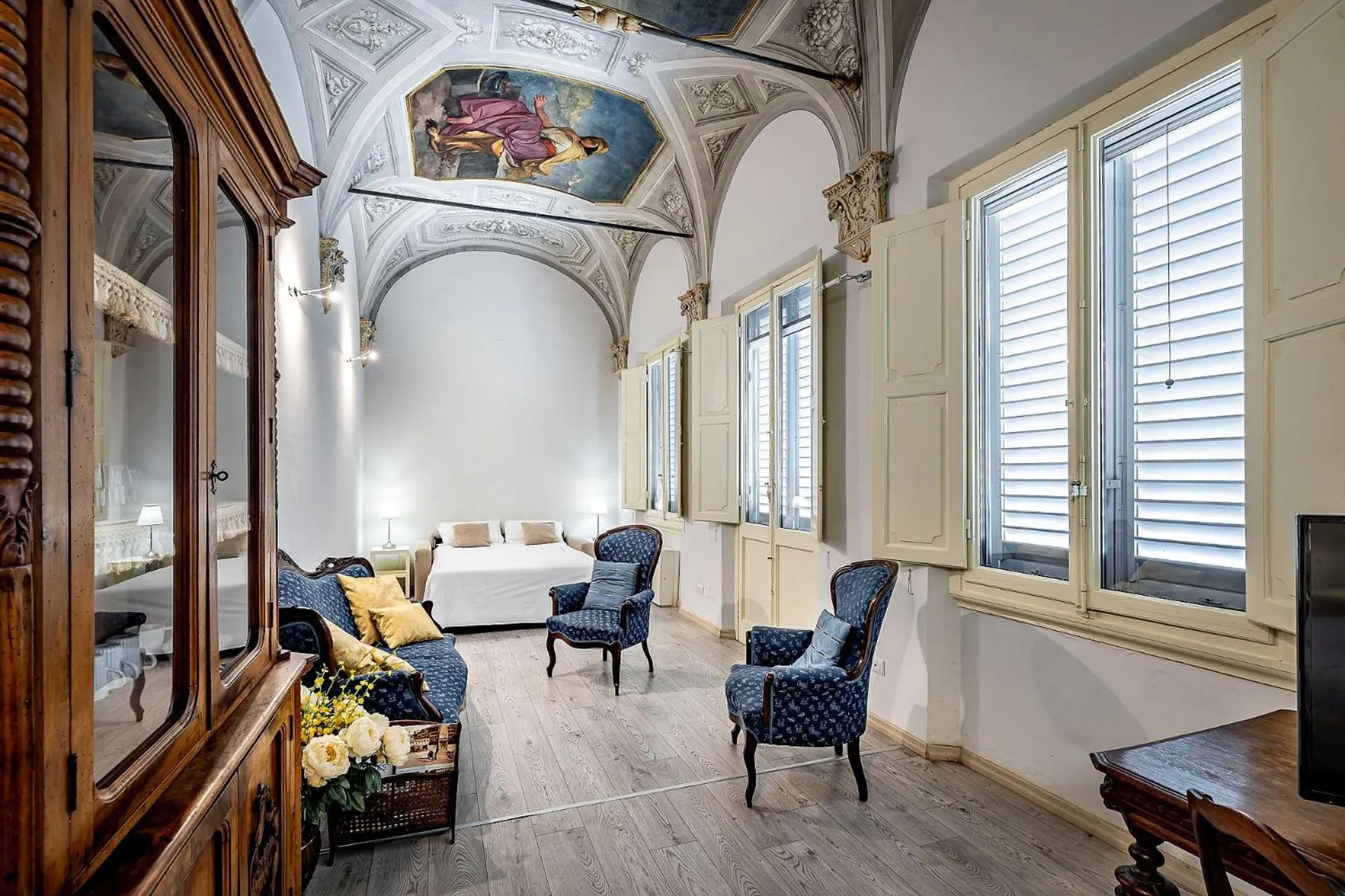 Seating area in Residenza d'Epoca Palazzo Riblet