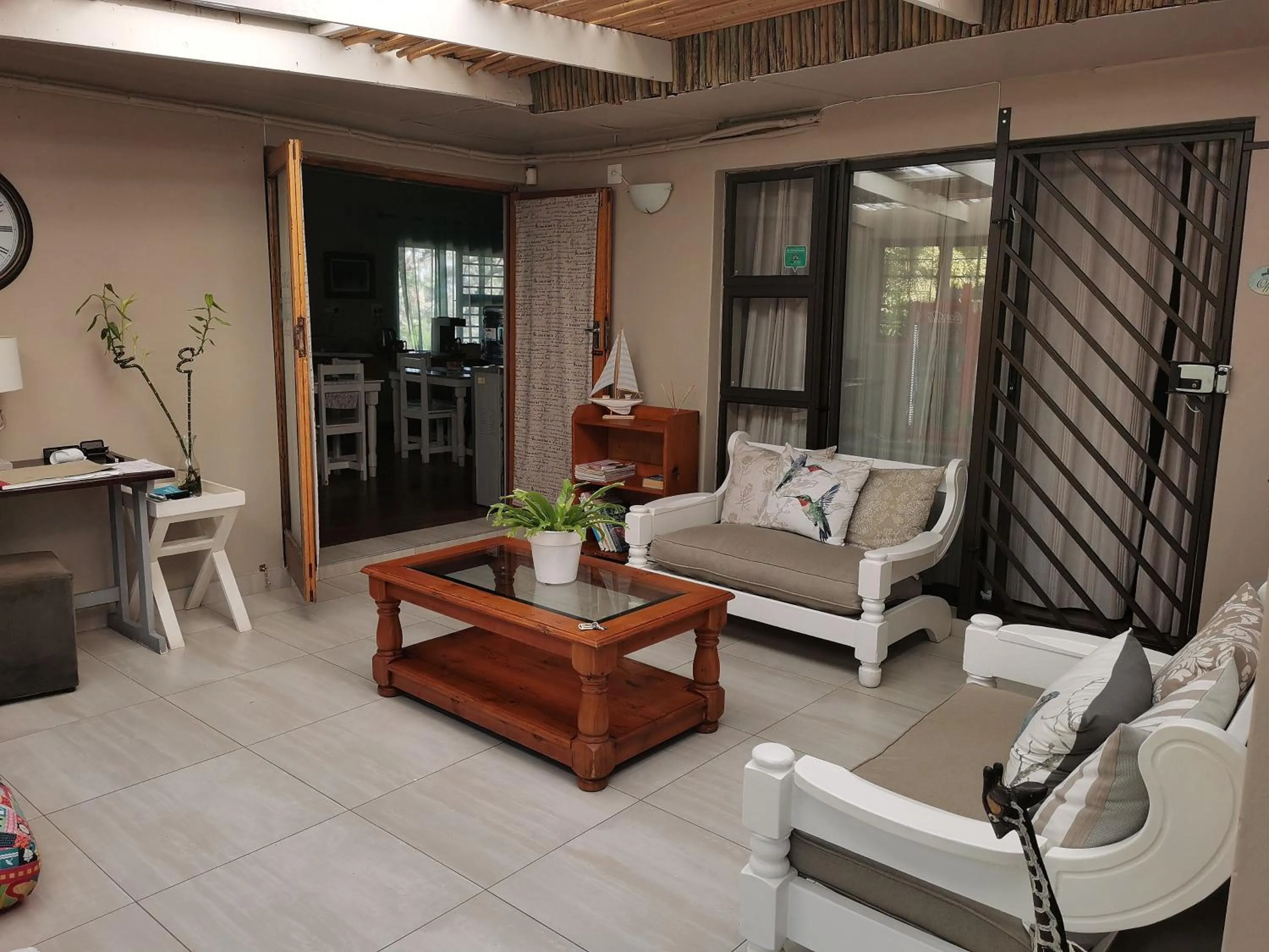 Seating area in The Birdhouse Bed & Breakfast #NO Loadshedding #Solar Energy