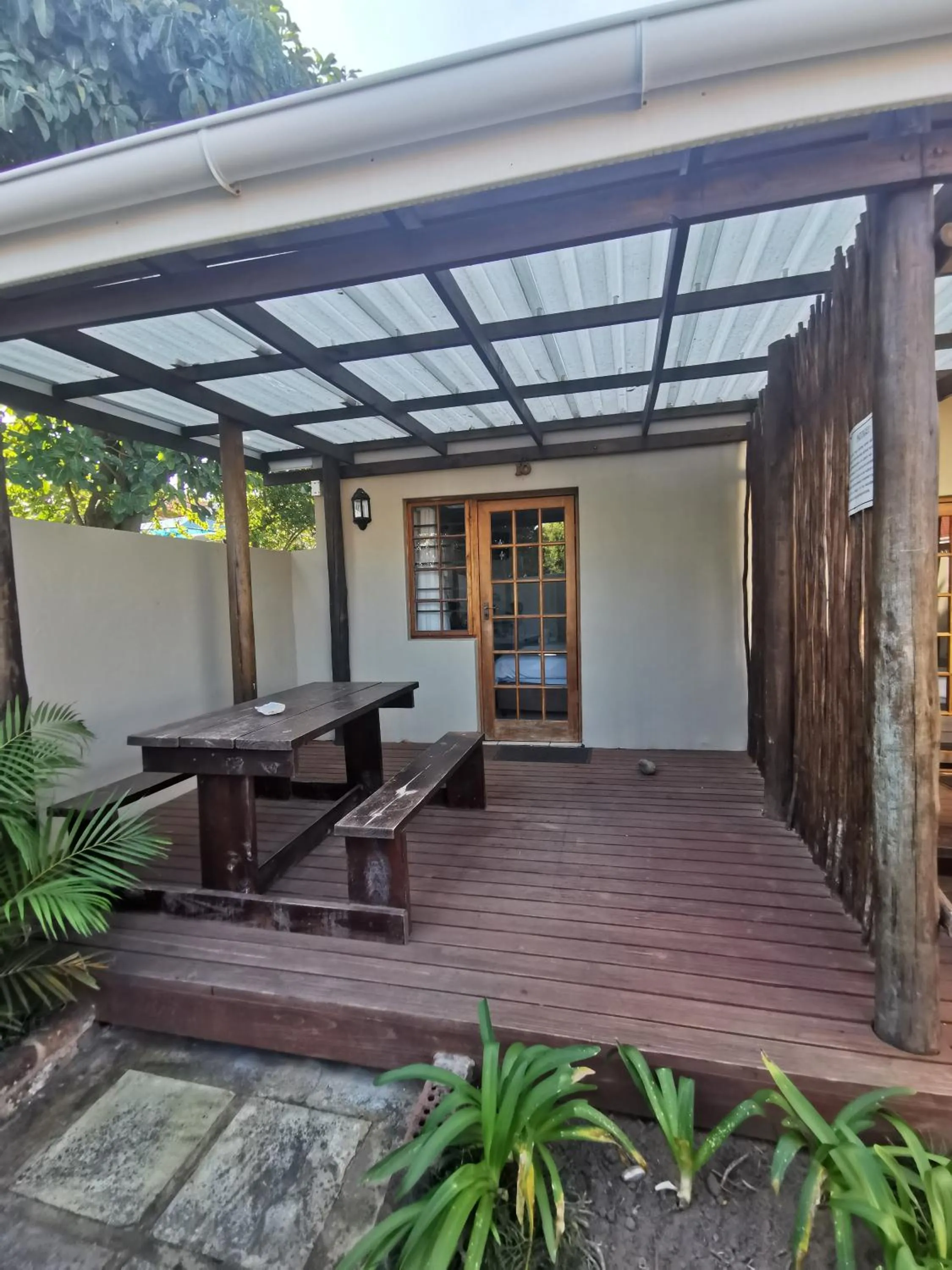 Patio in The Birdhouse Bed & Breakfast #NO Loadshedding #Solar Energy