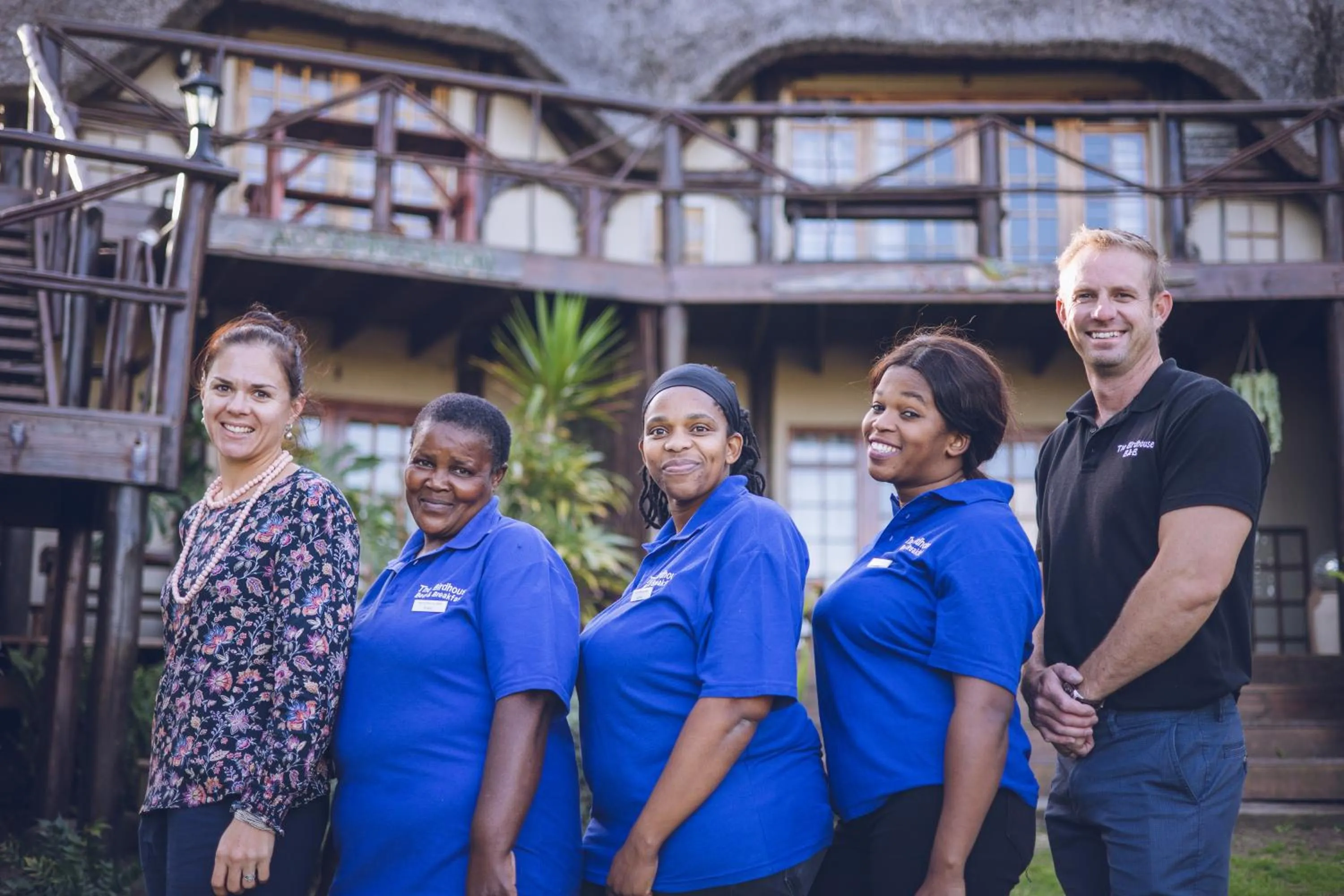 Staff in The Birdhouse Bed & Breakfast #NO Loadshedding #Solar Energy