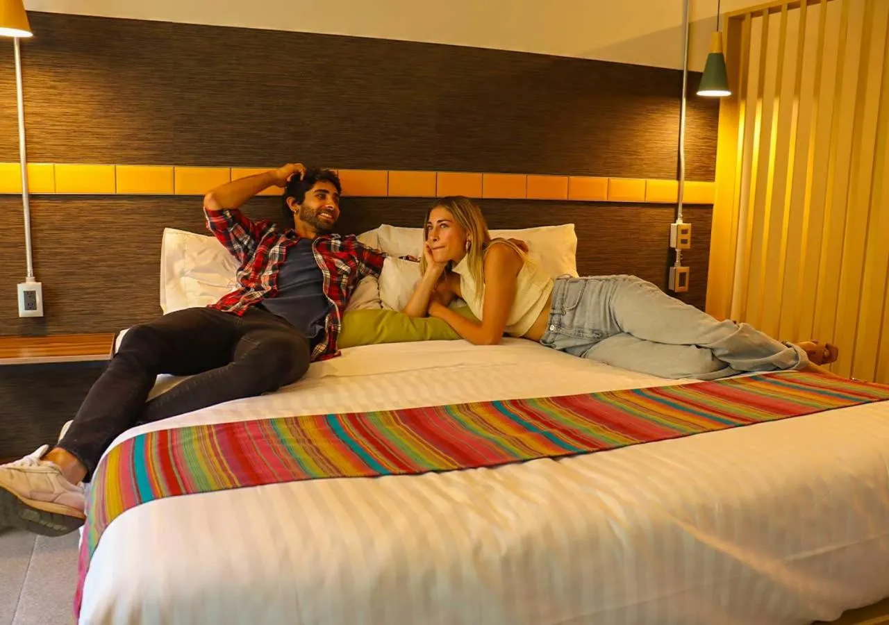 Bed in The Host Business Suites at WTC