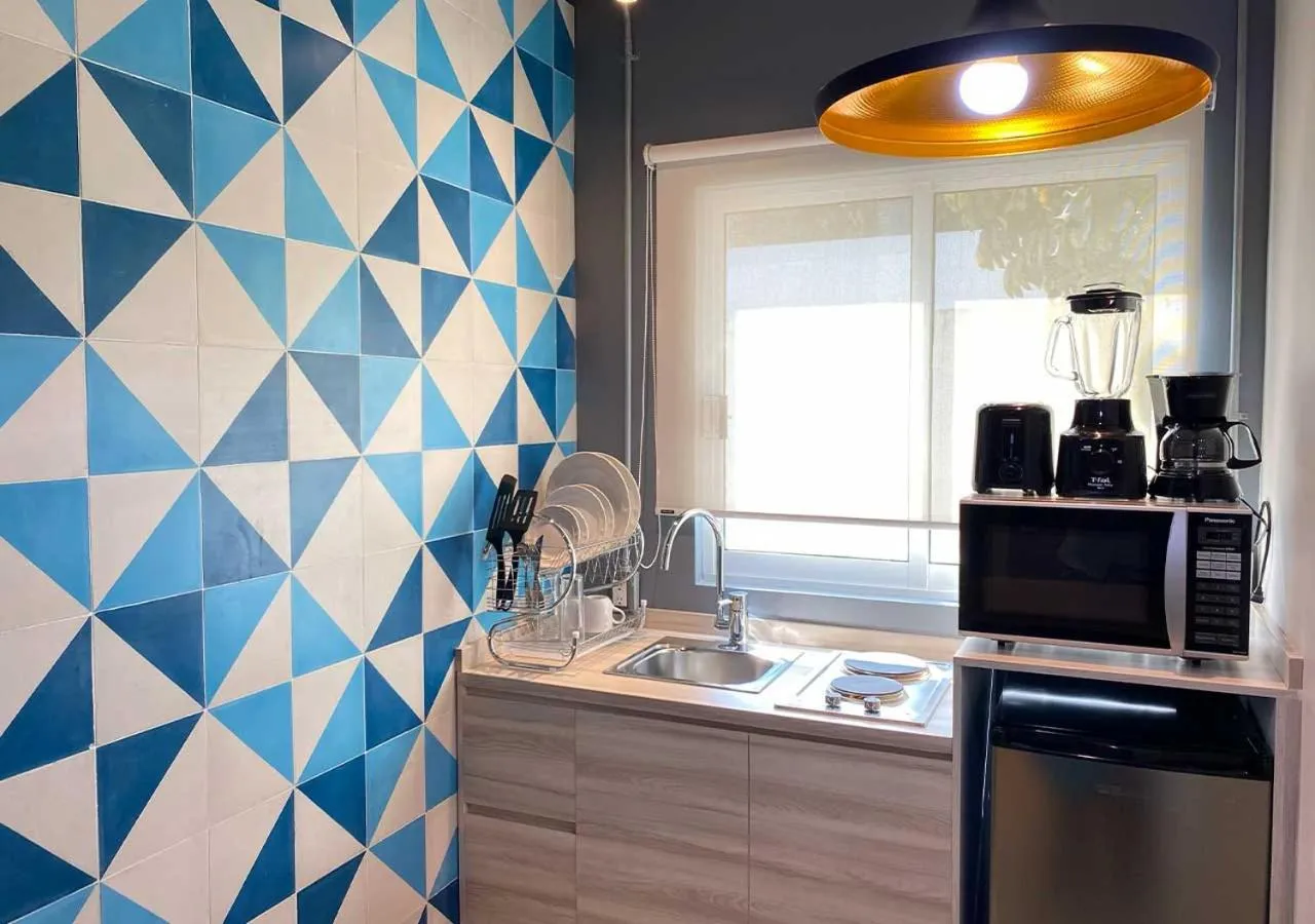 Kitchen or kitchenette in The Host Business Suites at WTC