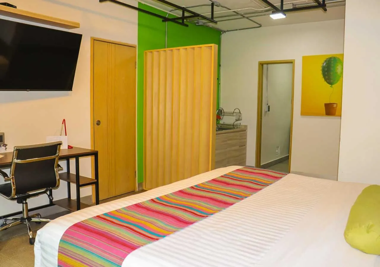 Bed in The Host Business Suites at WTC