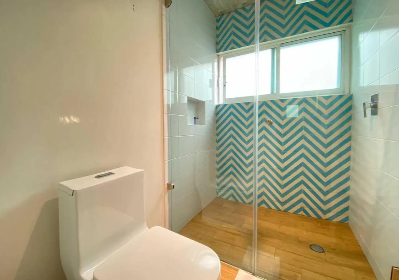 Shower in The Host Business Suites at WTC