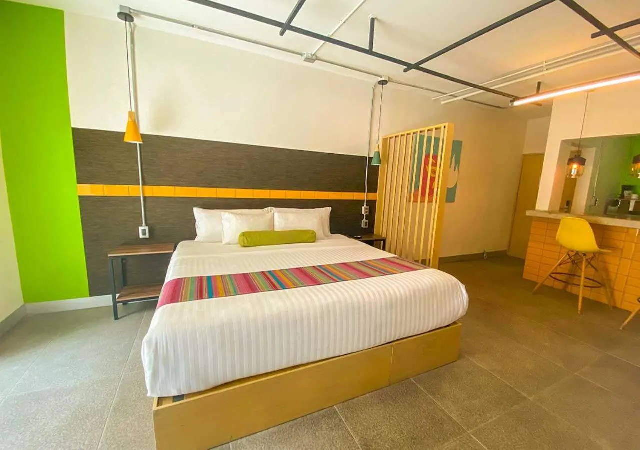 Bed in The Host Business Suites at WTC