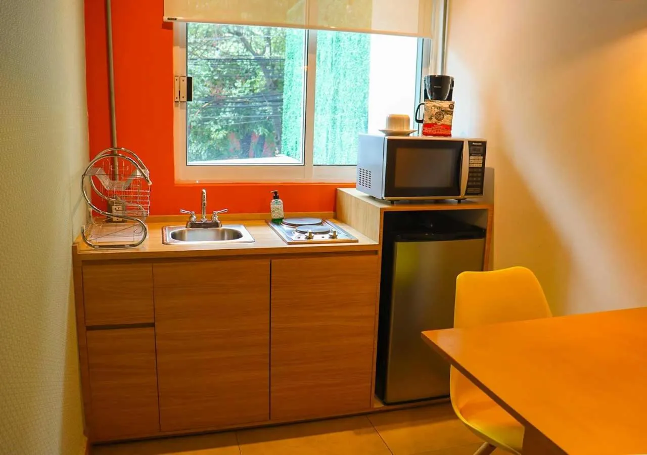 Kitchen or kitchenette in The Host Business Suites at WTC