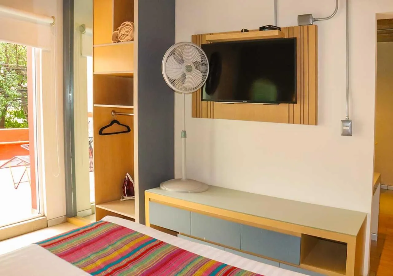 TV and multimedia, Bed in The Host Business Suites at WTC