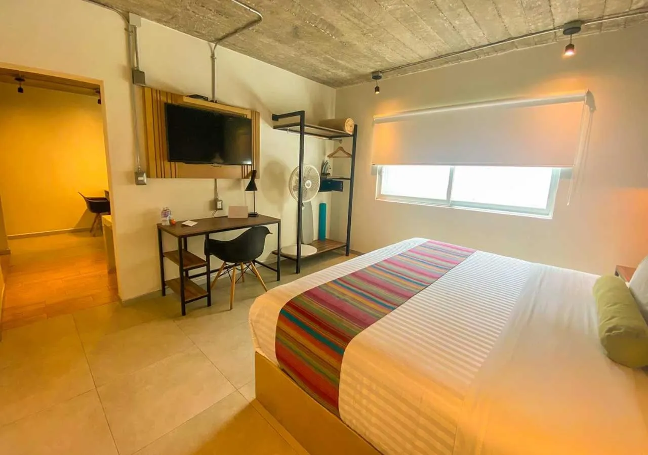 Bed in The Host Business Suites at WTC