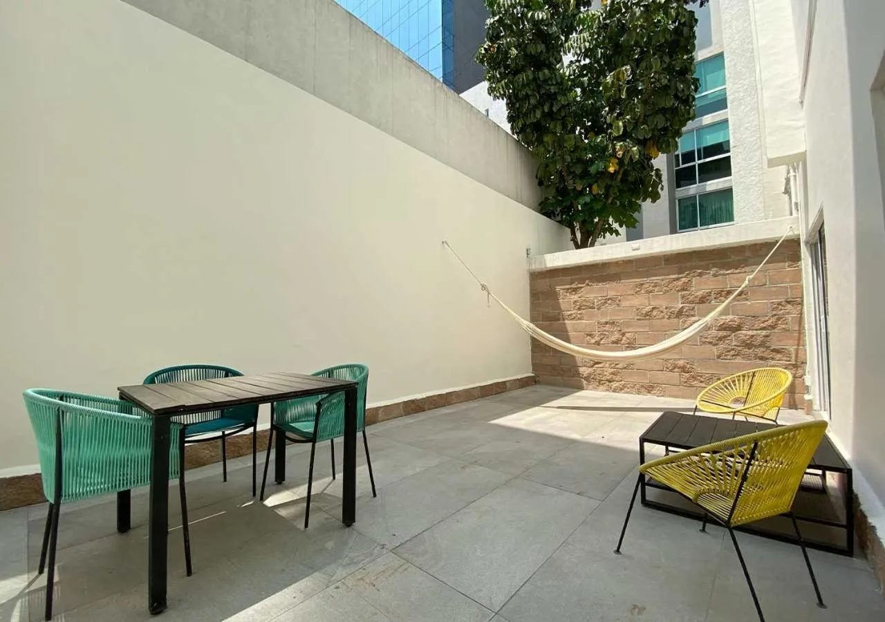 Seating area in The Host Business Suites at WTC