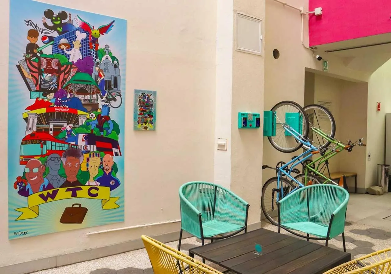 Living room in The Host Business Suites at WTC