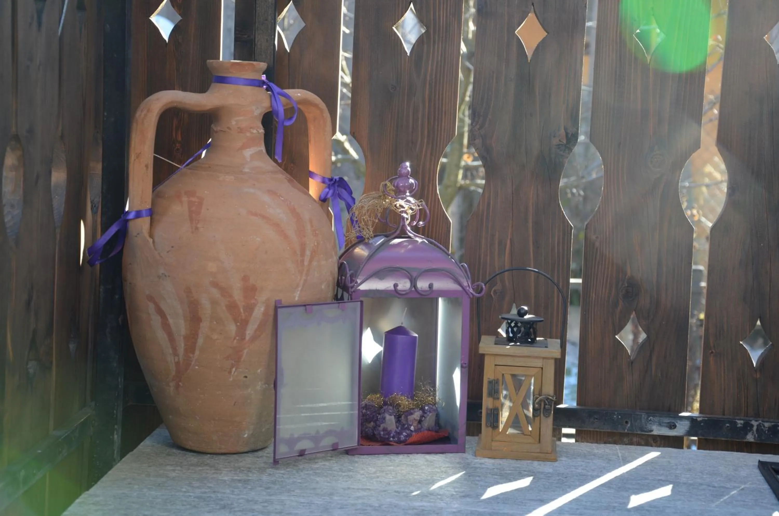 Decorative detail in A casa di Ada B&B
