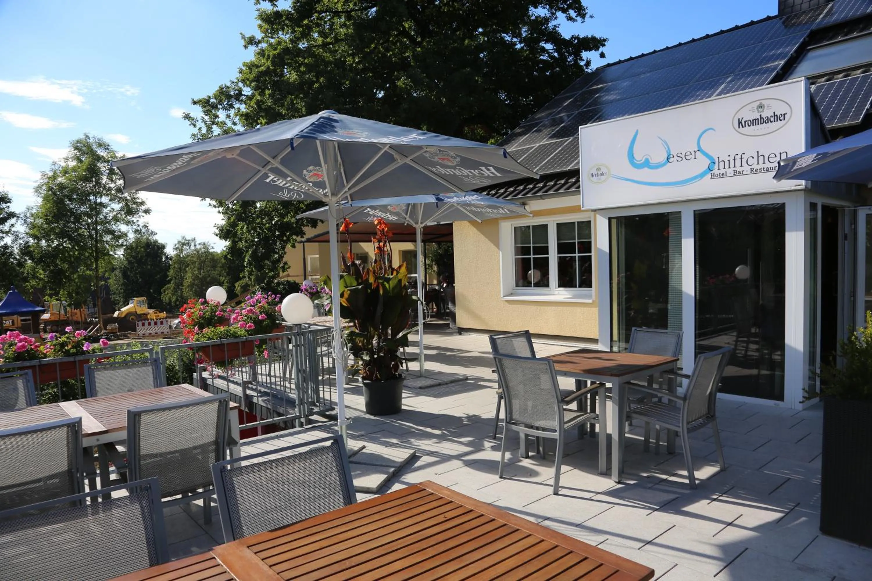 Restaurant/places to eat in Hotel Weserschiffchen