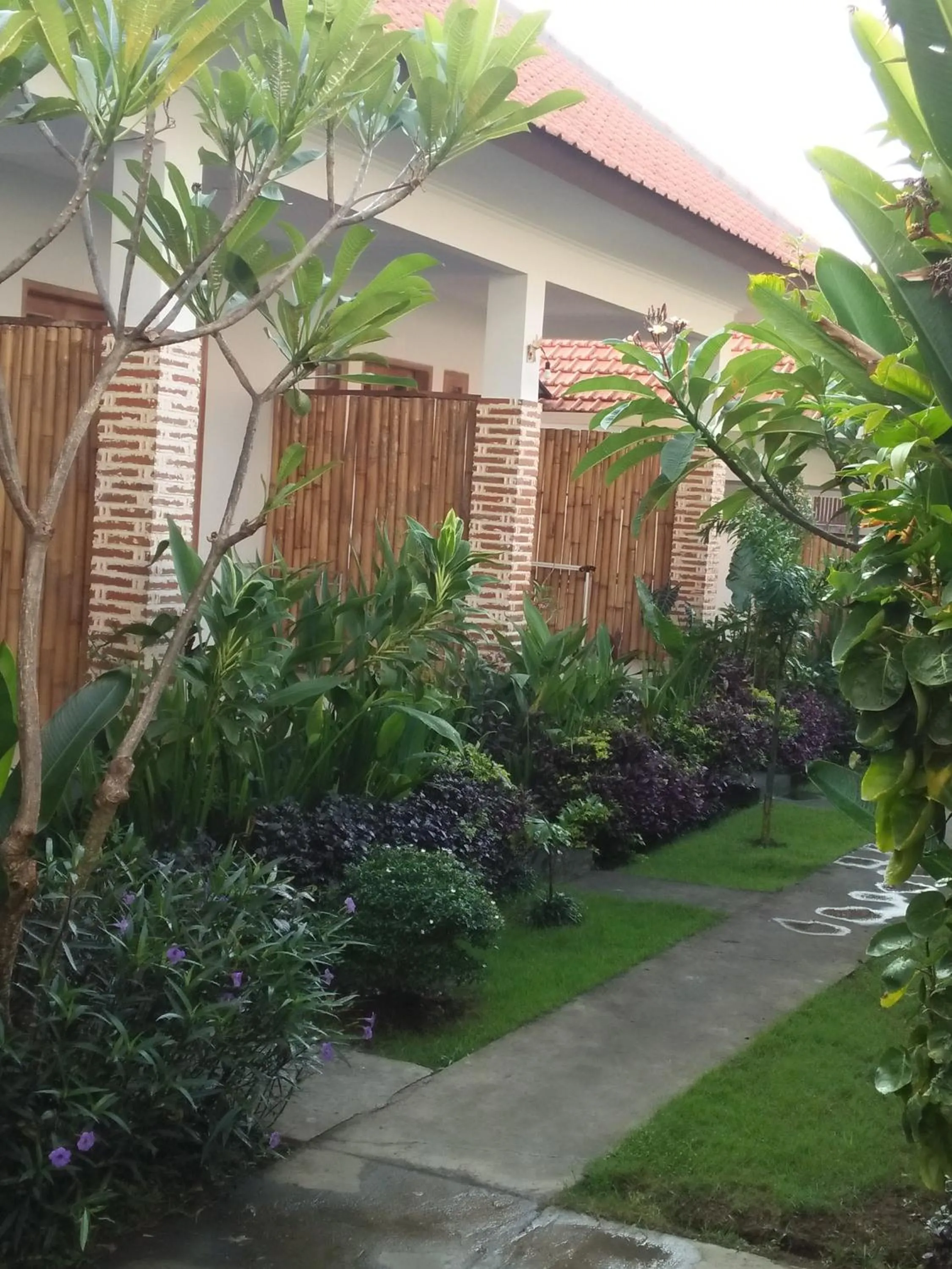 Garden in The Wina Guest House 2