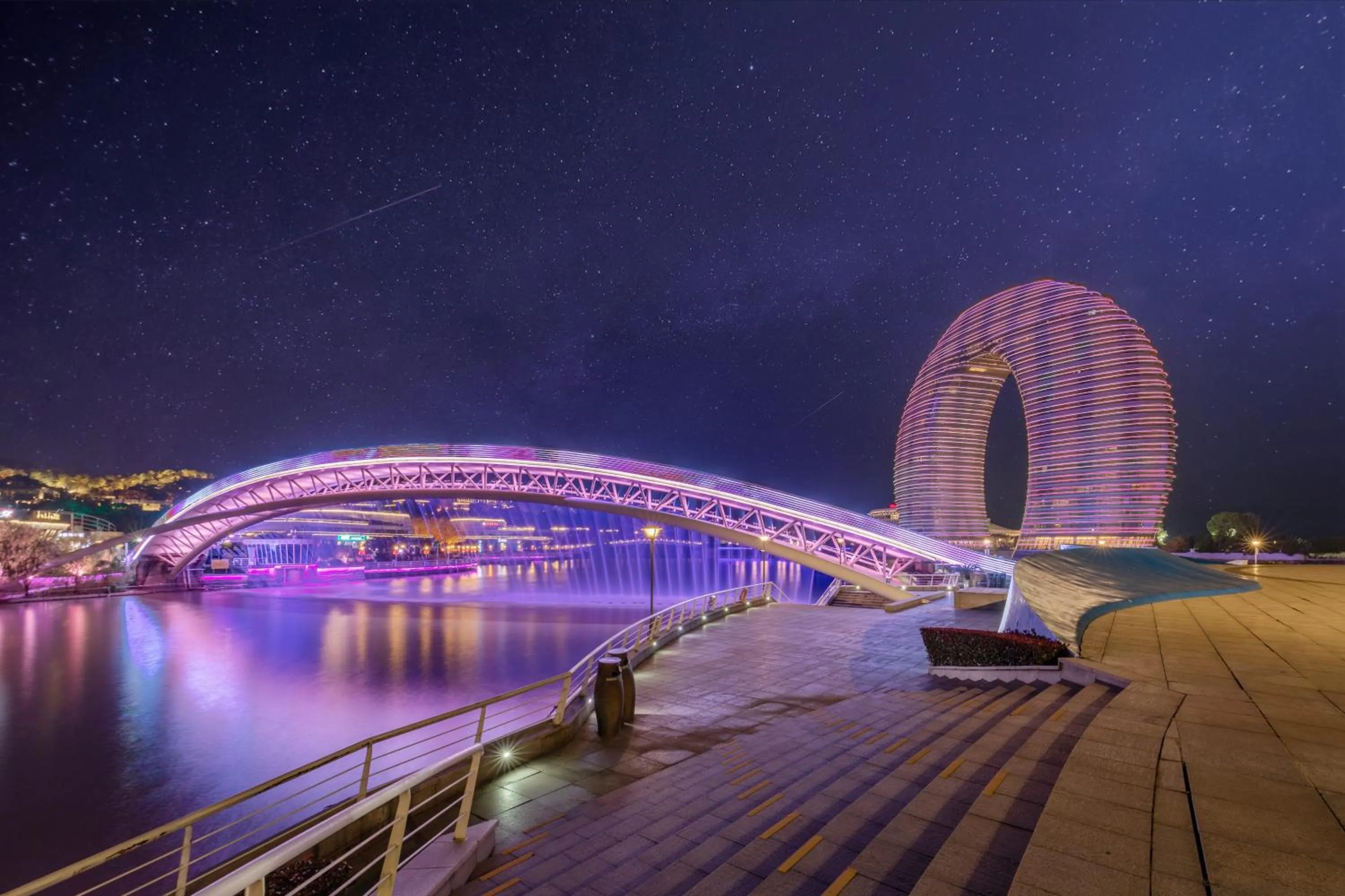 City view in Huzhou Wealth Hotel