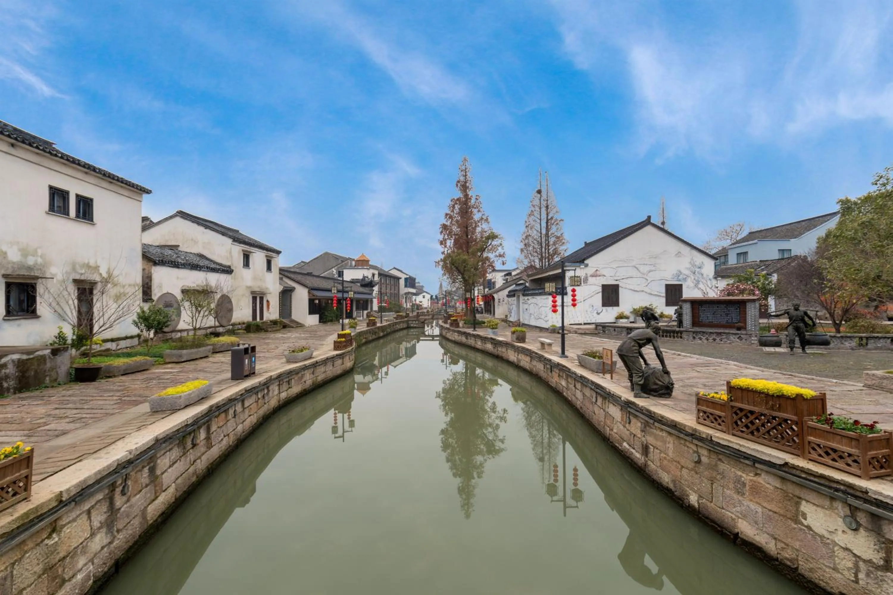 City view in Huzhou Wealth Hotel