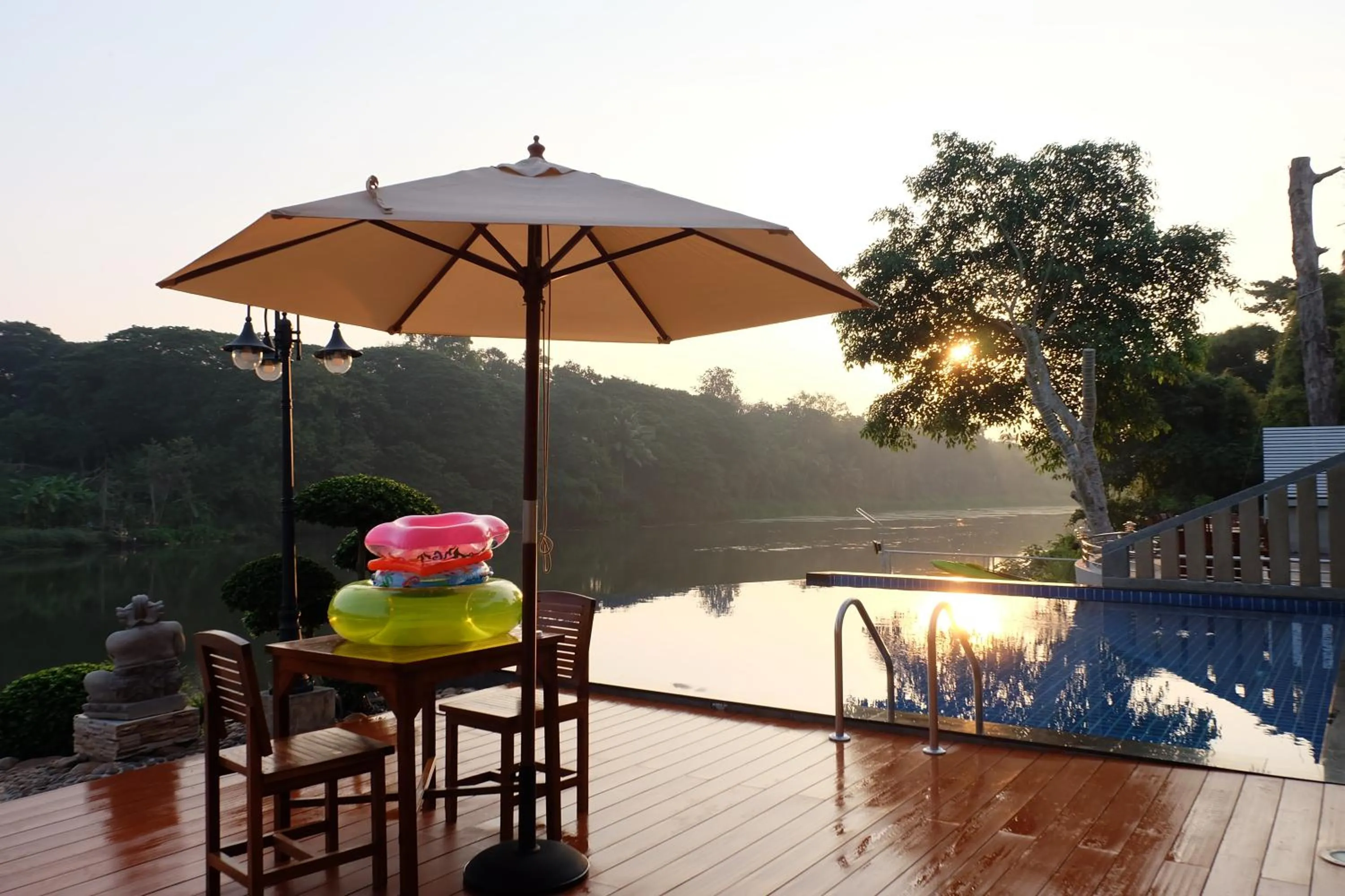 Property building in Princess River Kwai Hotel