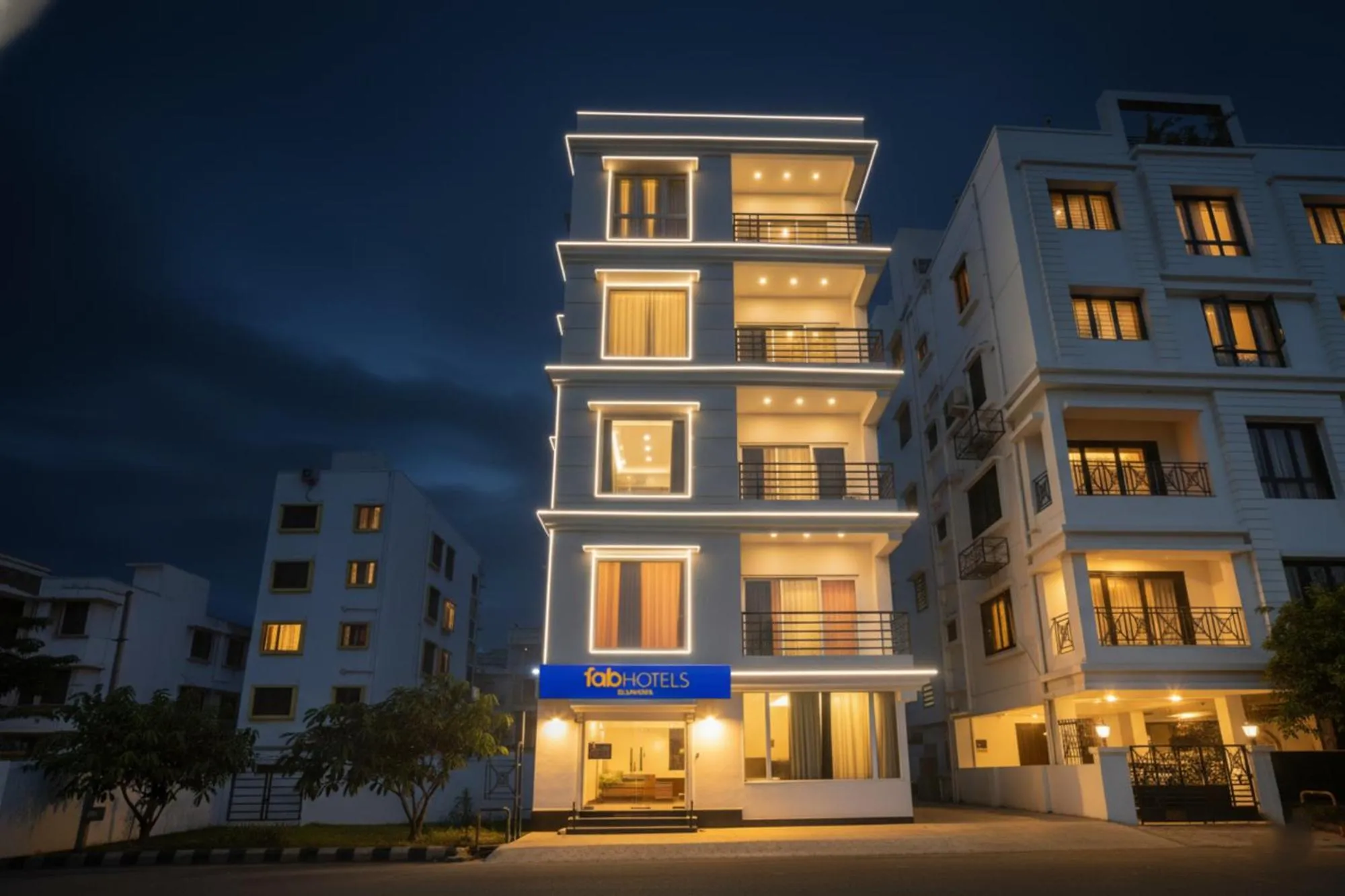 Facade/entrance in FabHotel Eleanora - New Town