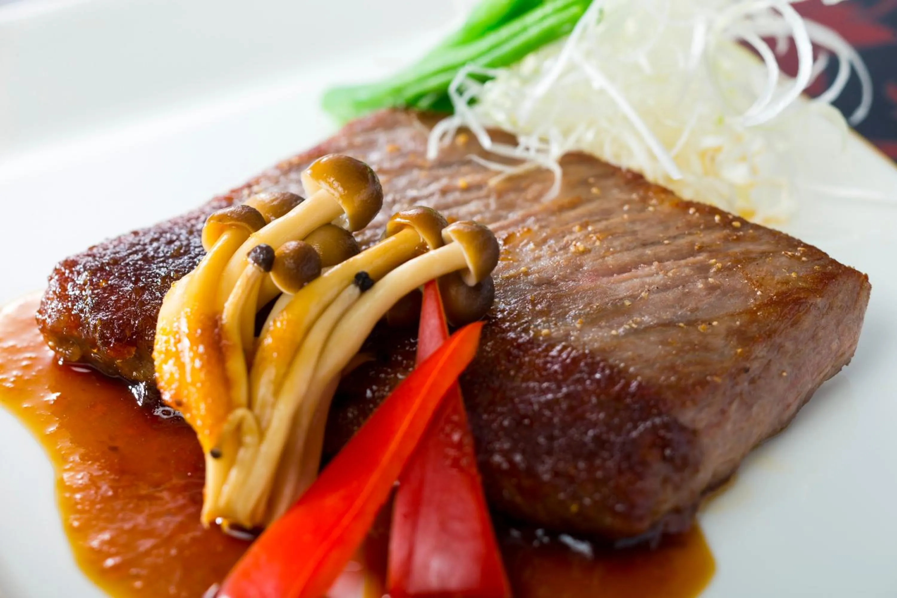 Food close-up in Hotel Tokinoza