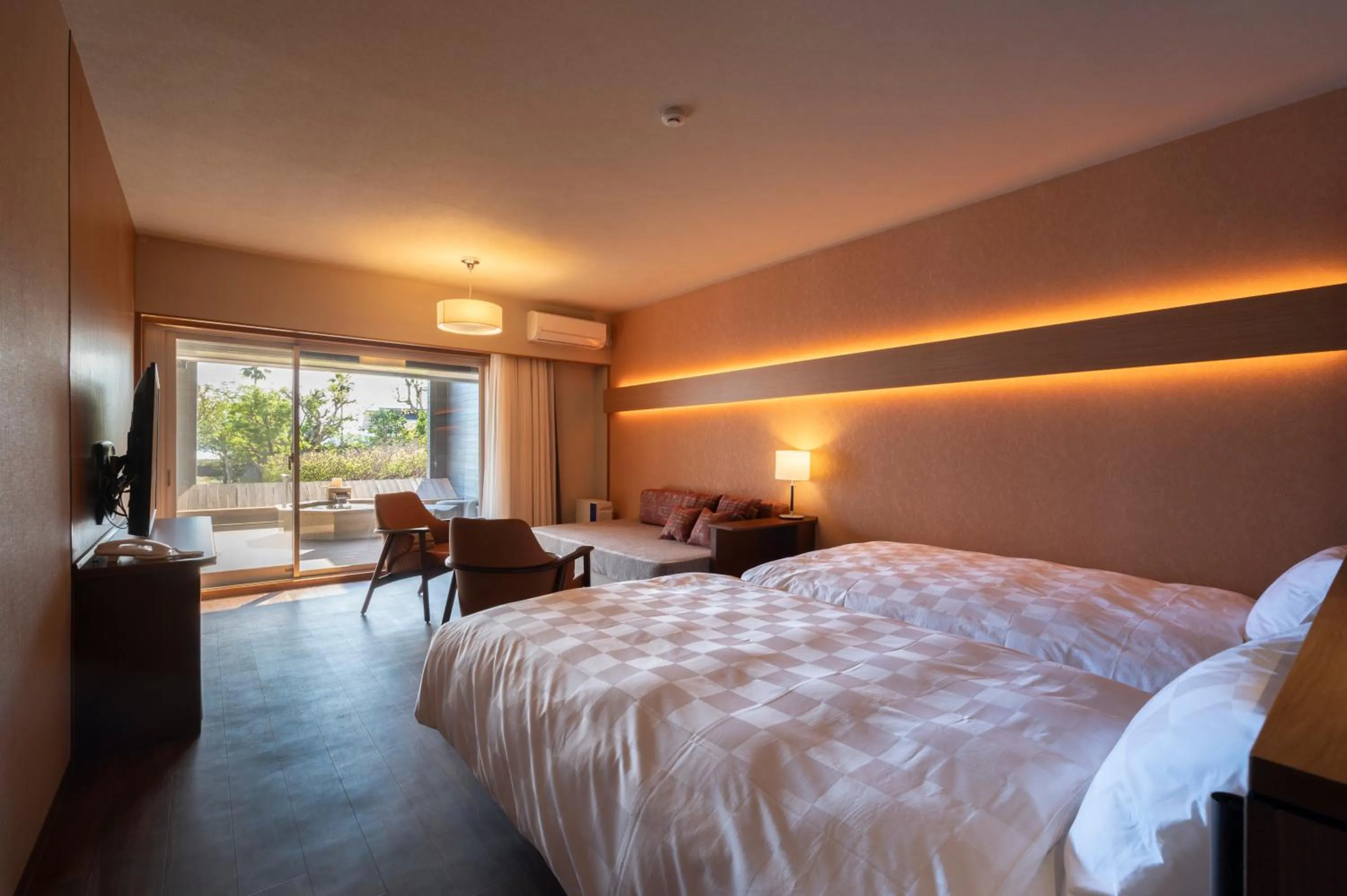 Bed in Hotel Tokinoza