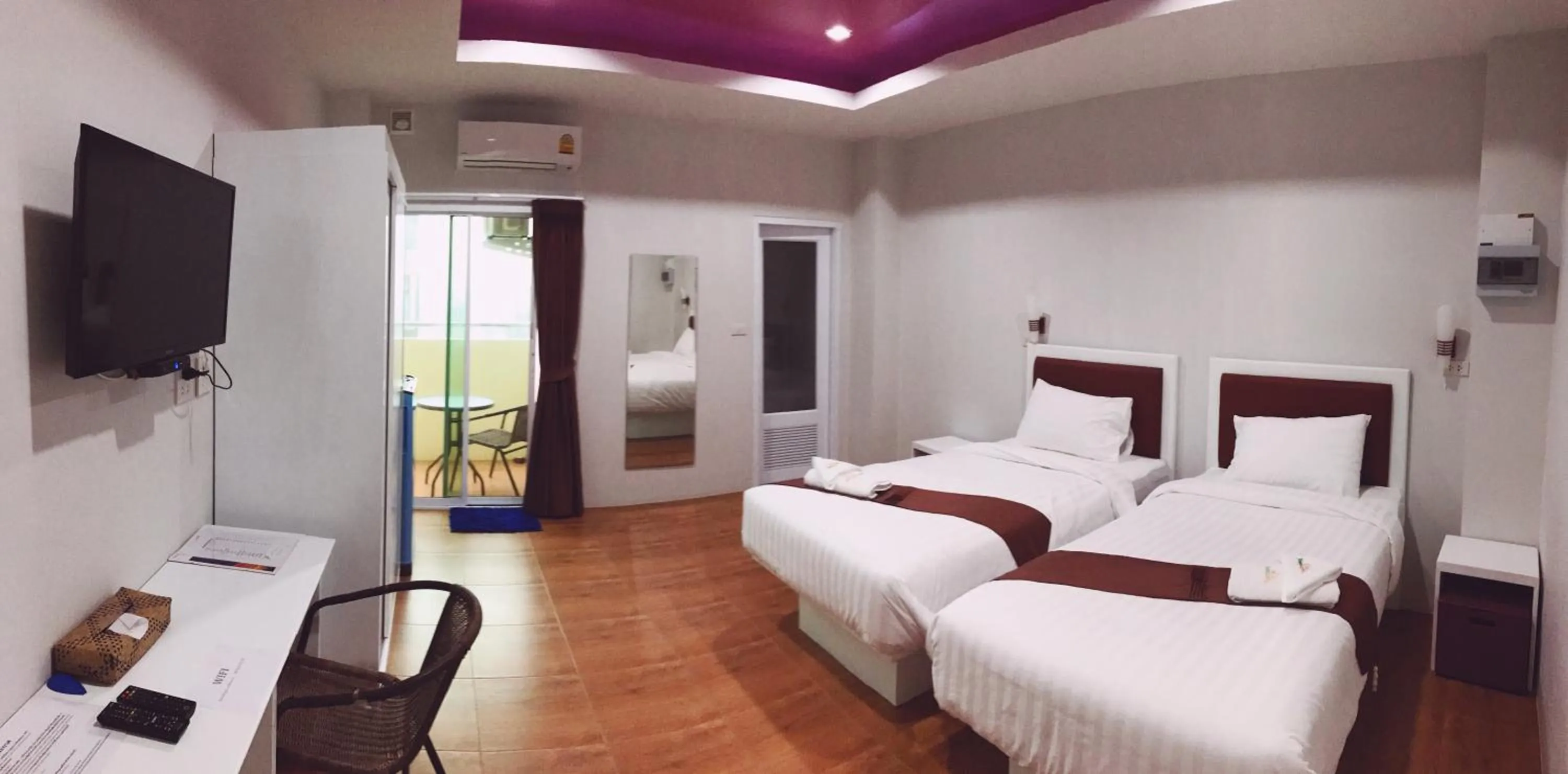 Bedroom, Bed in Namthip Residence