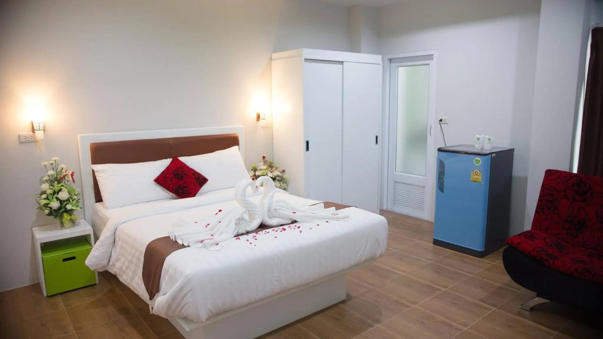 Bedroom, Bed in Namthip Residence