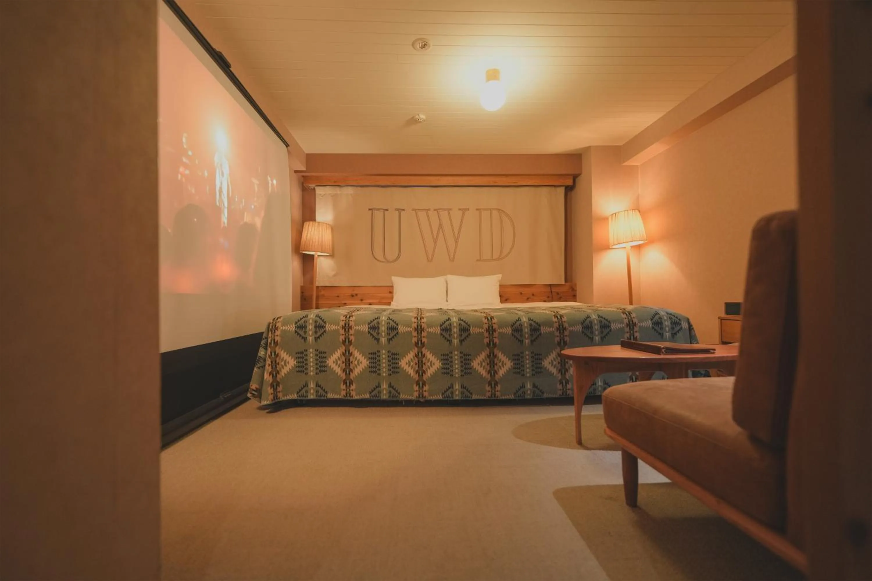 Photo of the whole room, Bed in UNWIND HOTEL & BAR Sapporo