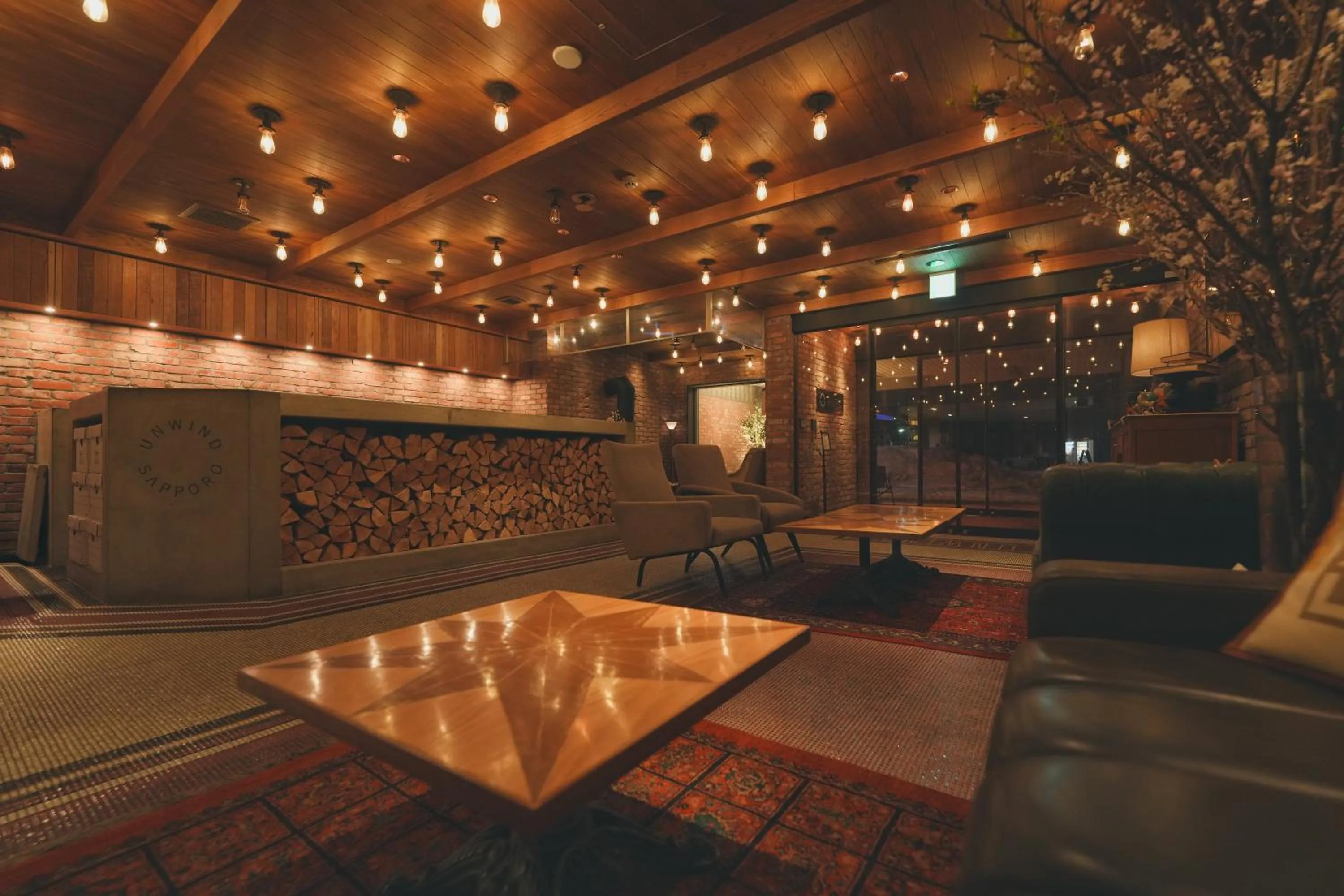Lobby or reception in UNWIND HOTEL & BAR Sapporo