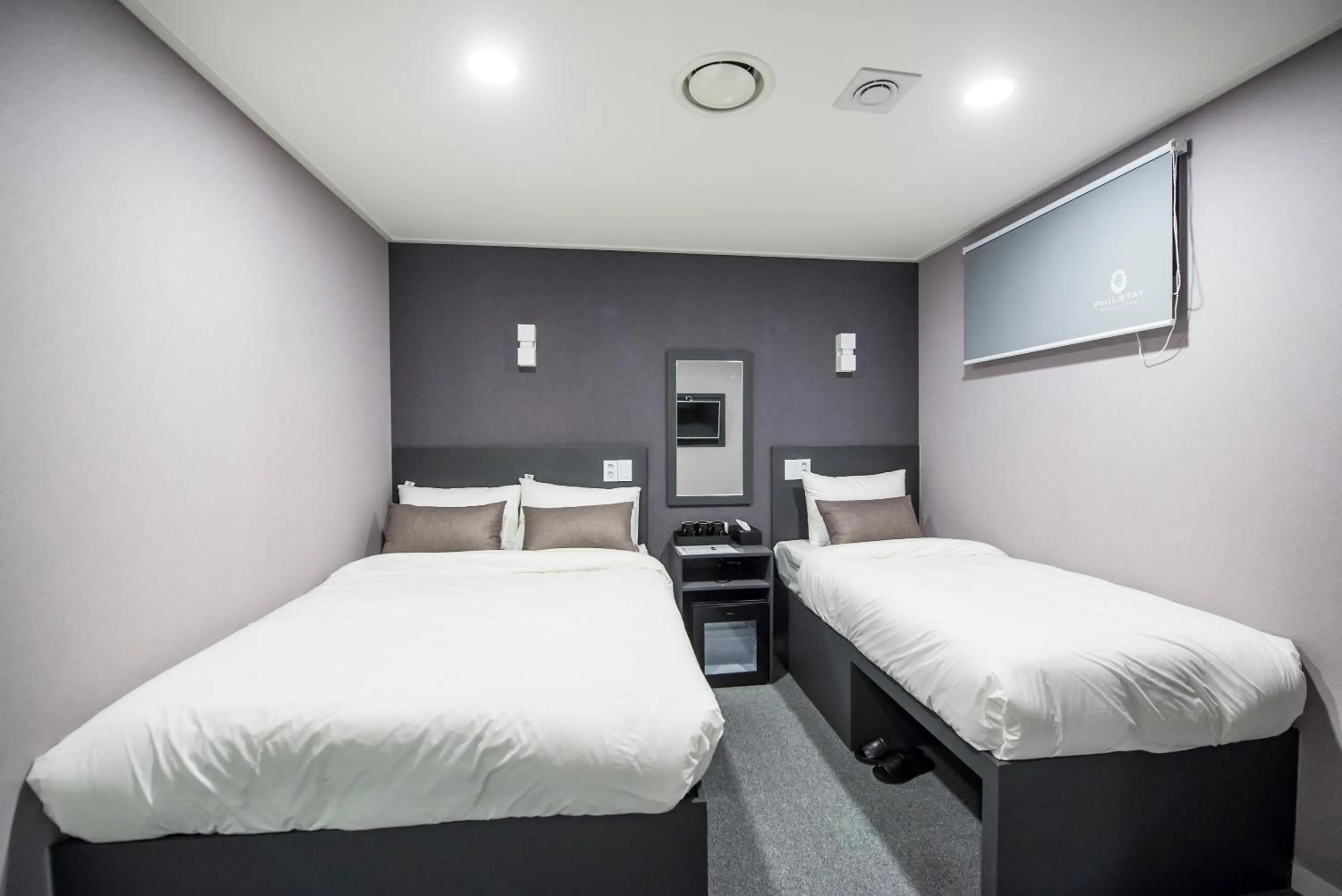 Bedroom, Bed in Philstay Myeongdong Metro