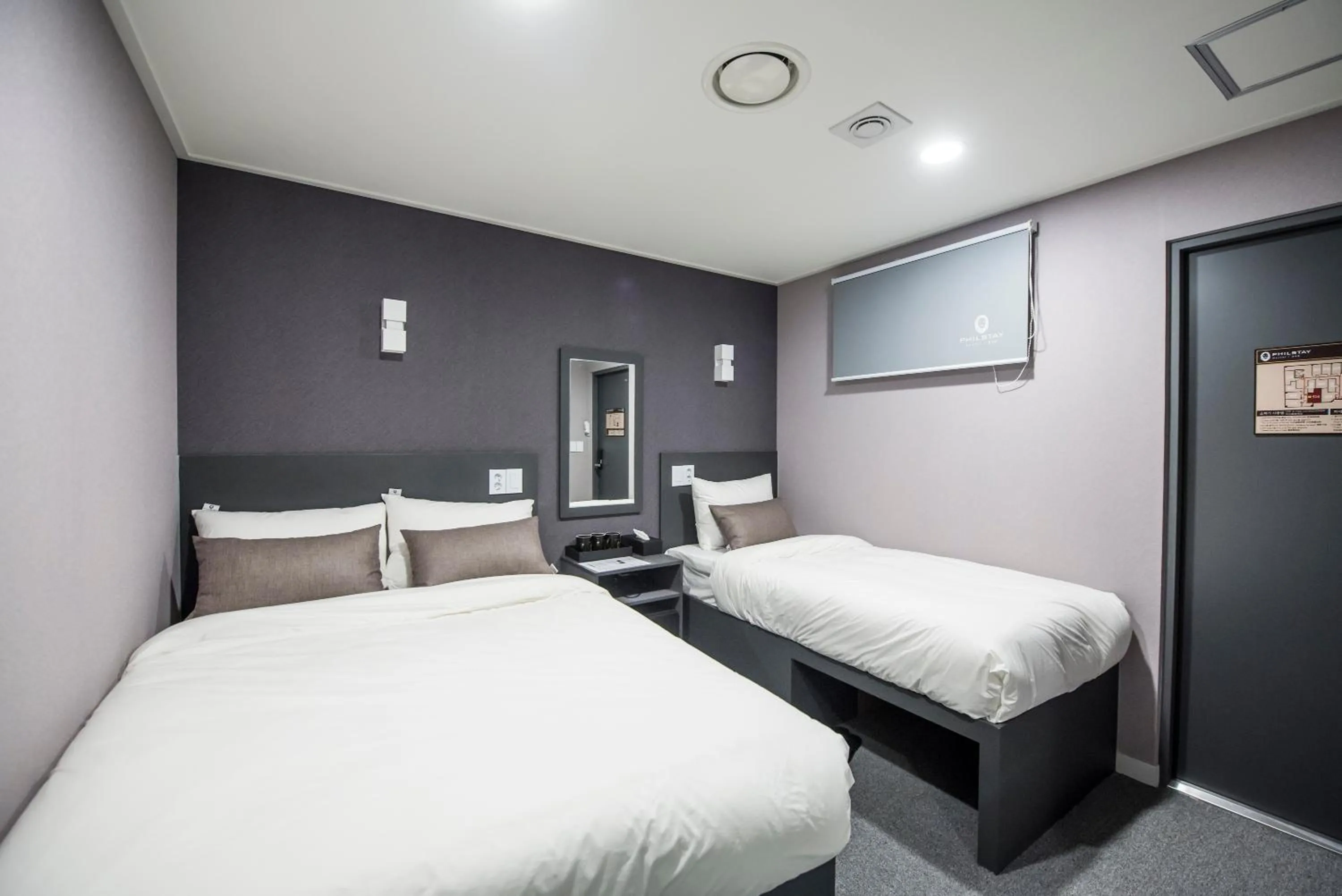 Bed in Philstay Myeongdong Metro