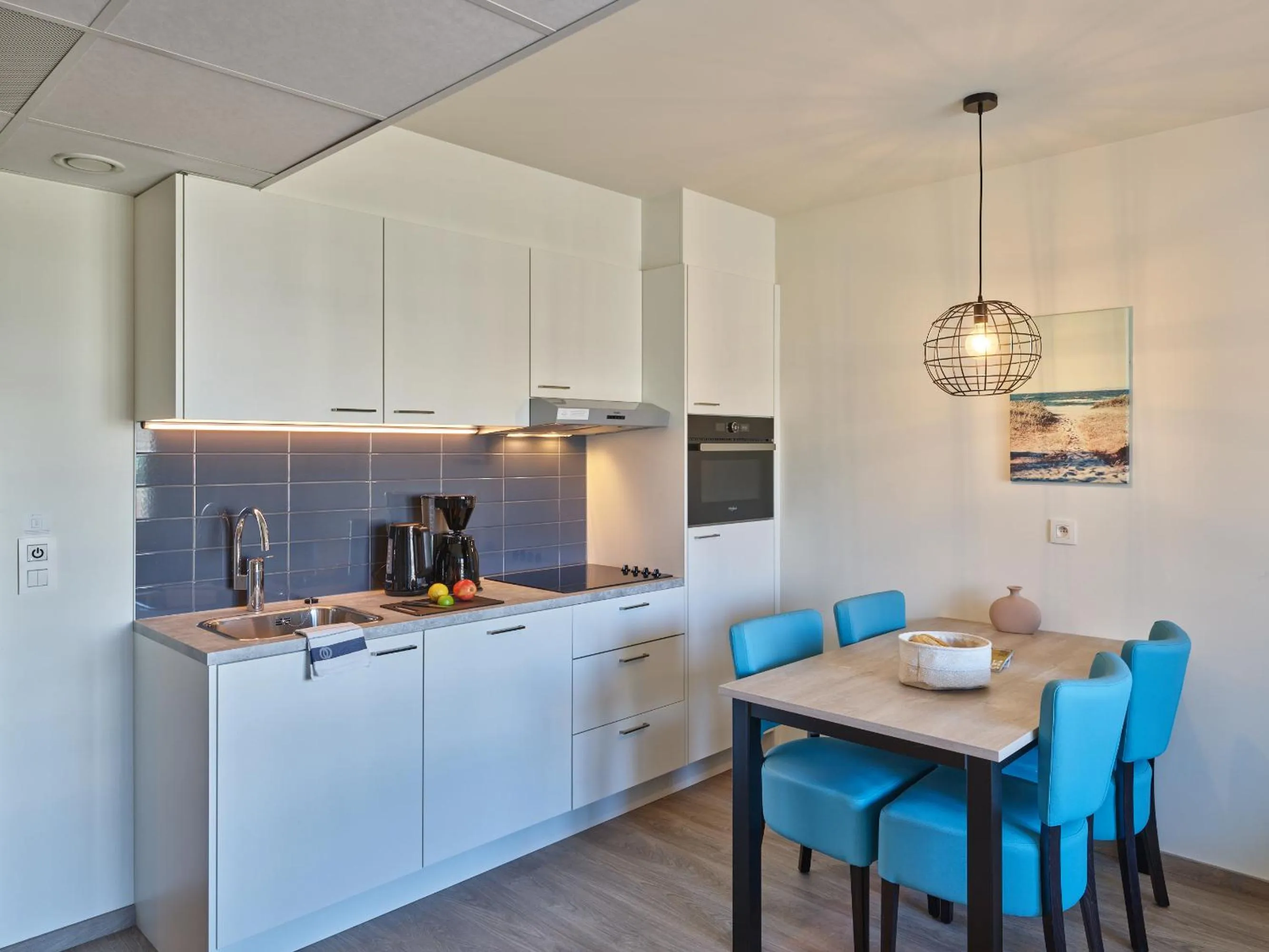 Kitchen or kitchenette in Holiday Suites Zeebrugge