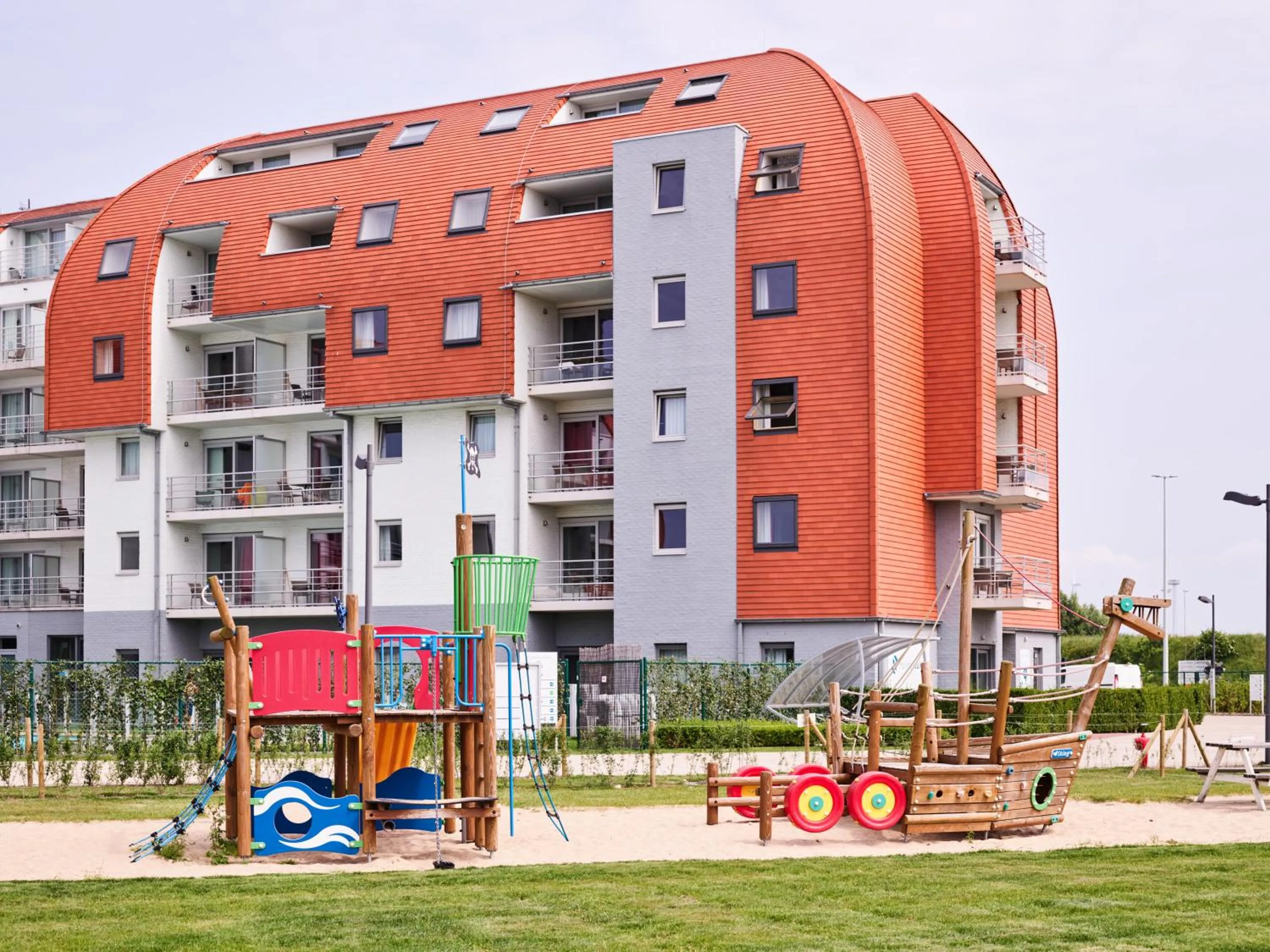 Children play ground in Holiday Suites Zeebrugge