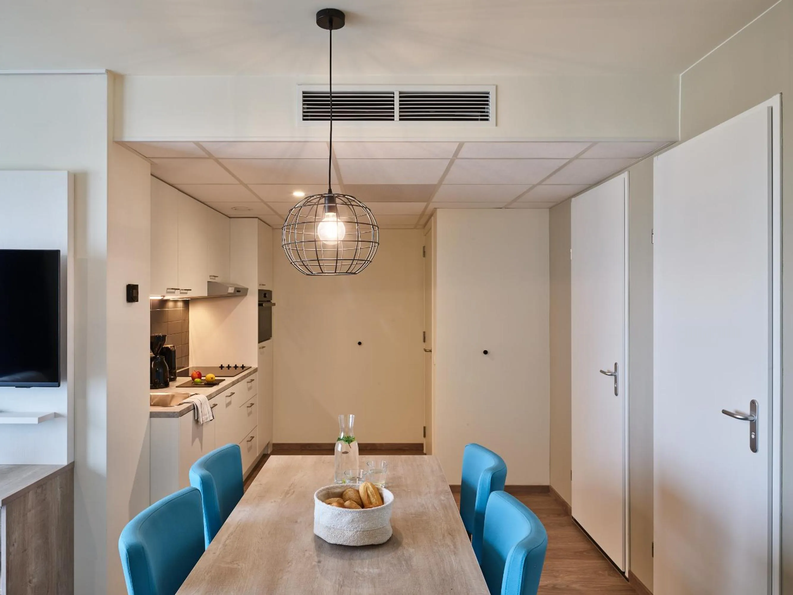 Seating area in Holiday Suites Zeebrugge