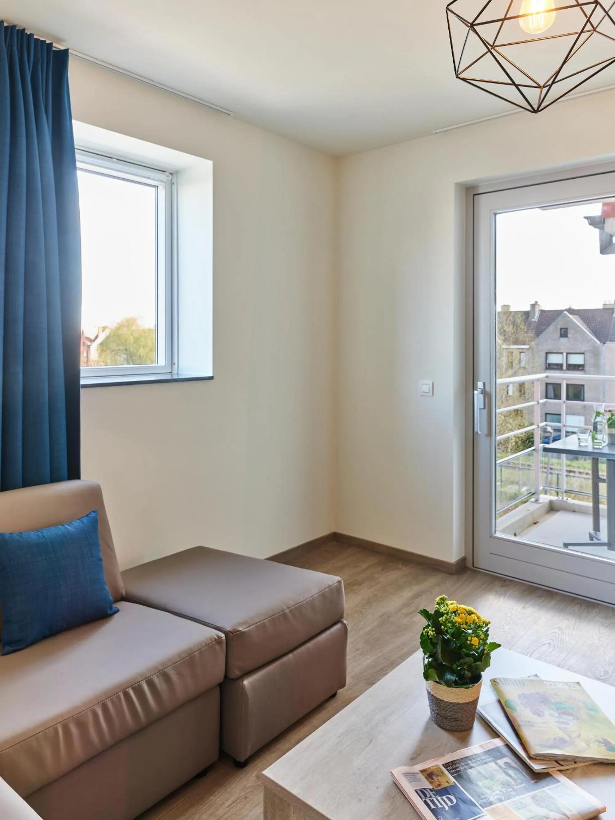 Living room in Holiday Suites Zeebrugge