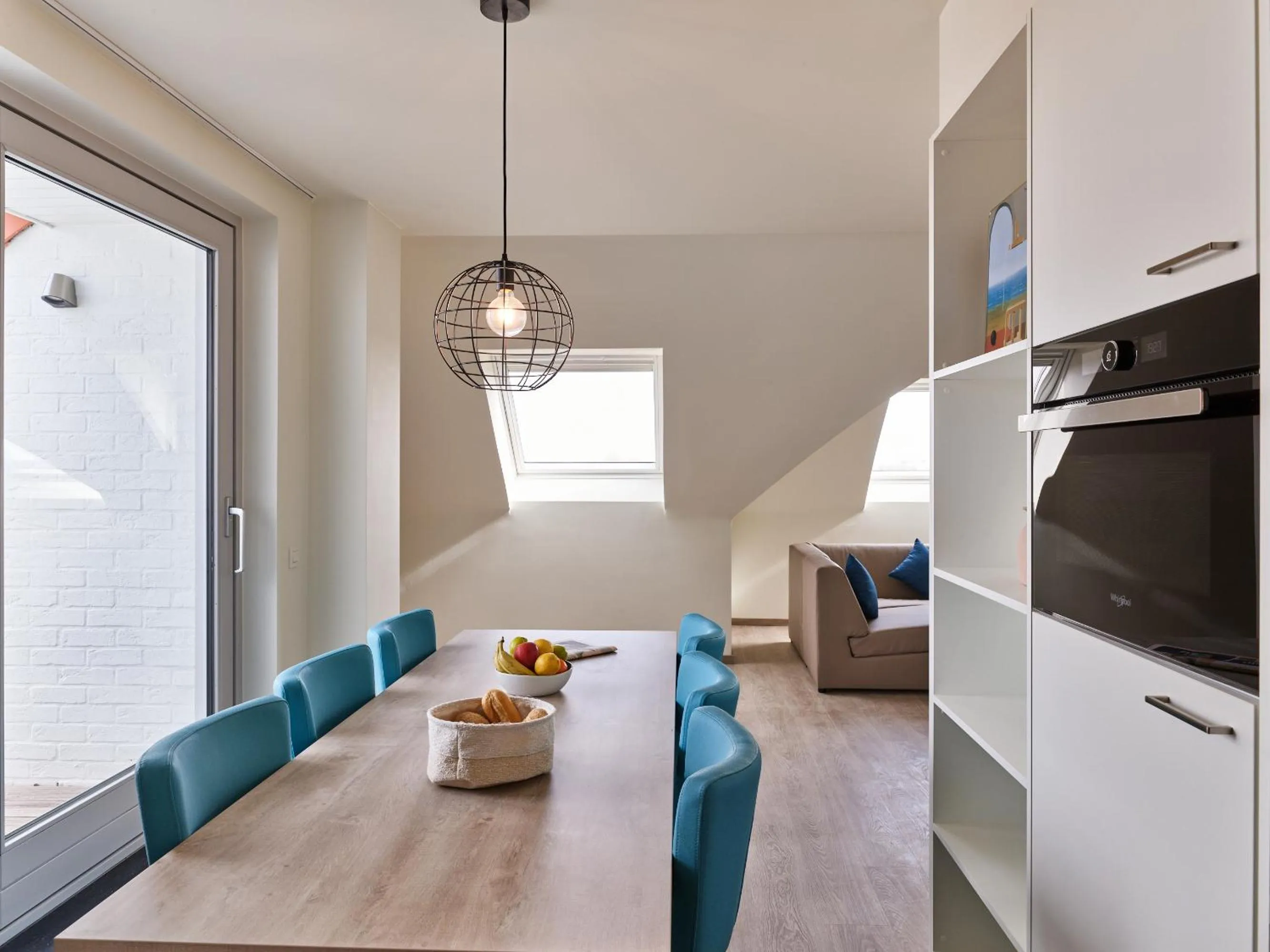 Dining area in Holiday Suites Zeebrugge