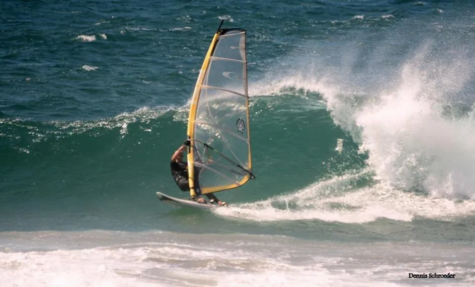 Windsurfing in Ansteys Beach Self Catering Apartments