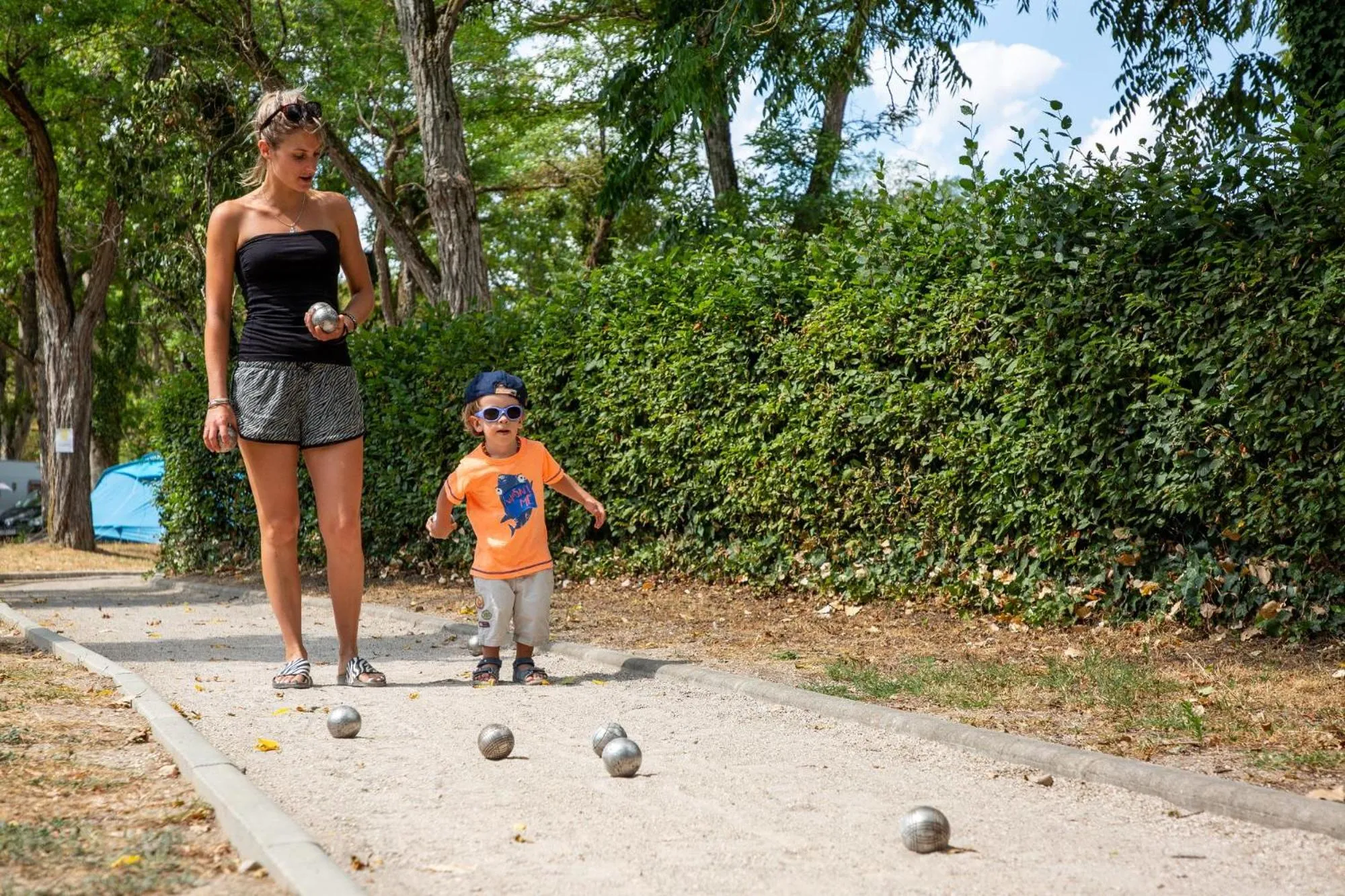 Activities in Camping de l'île
