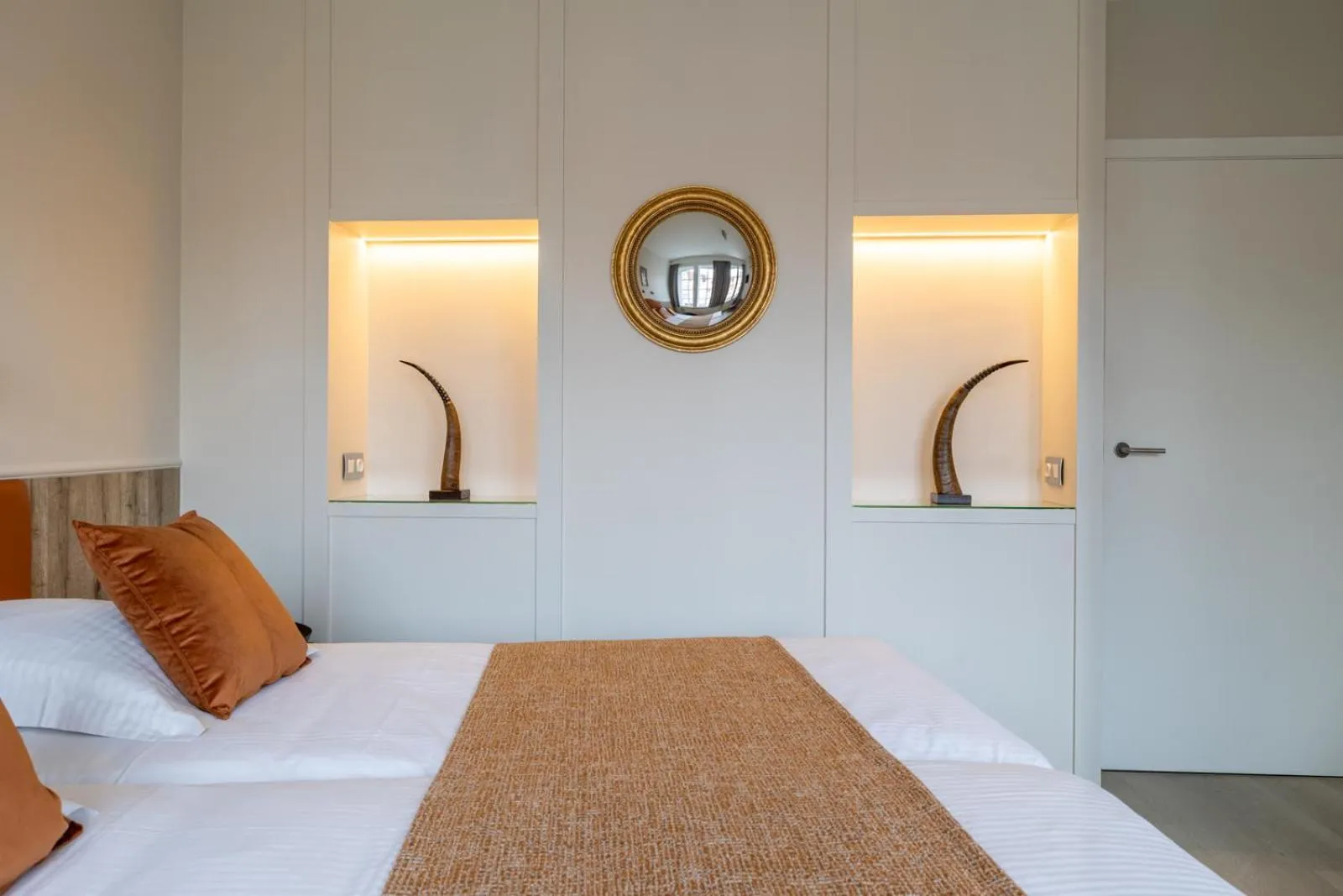 Bedroom, Bed in Hotel Ter Duinen