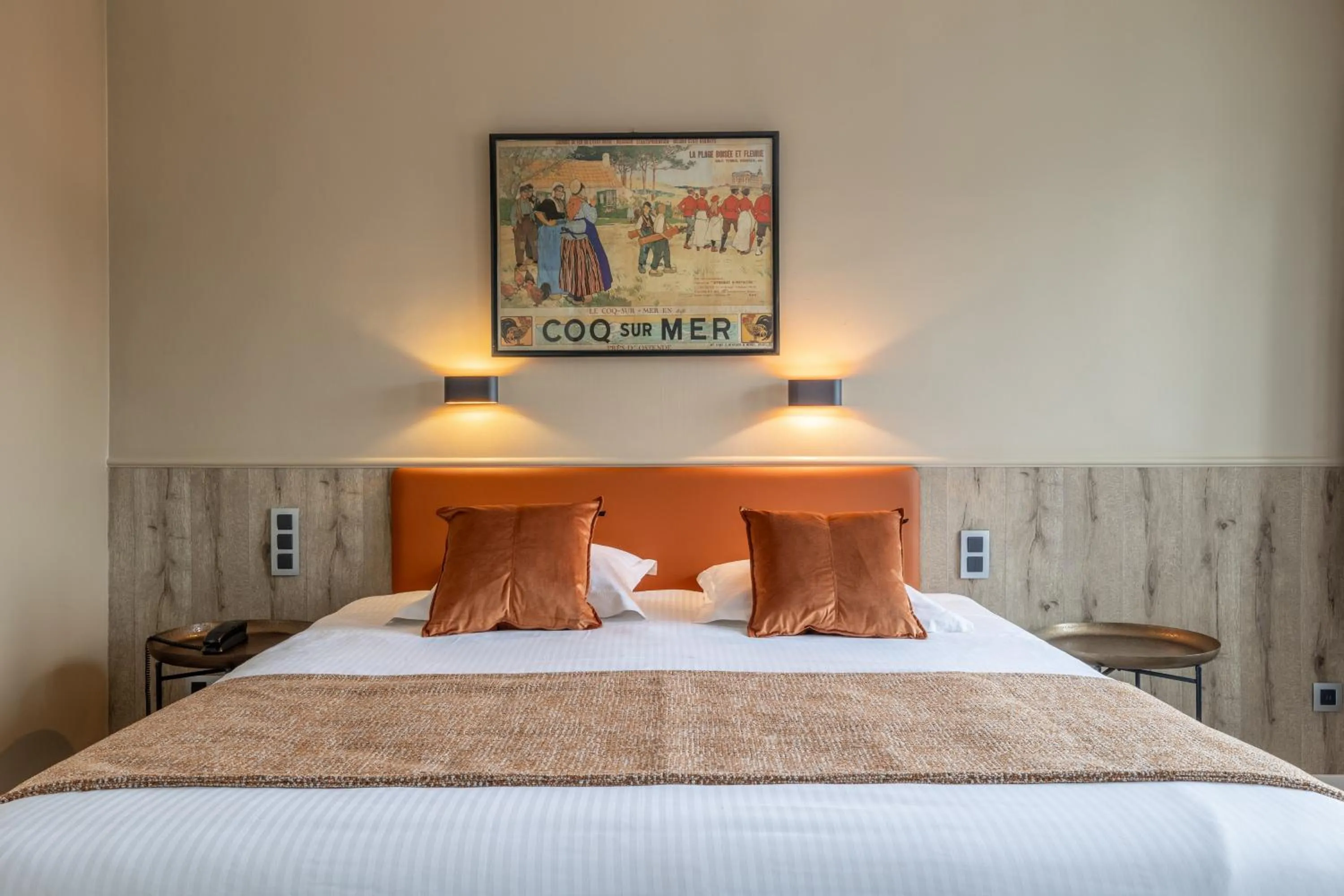 Bedroom, Bed in Hotel Ter Duinen