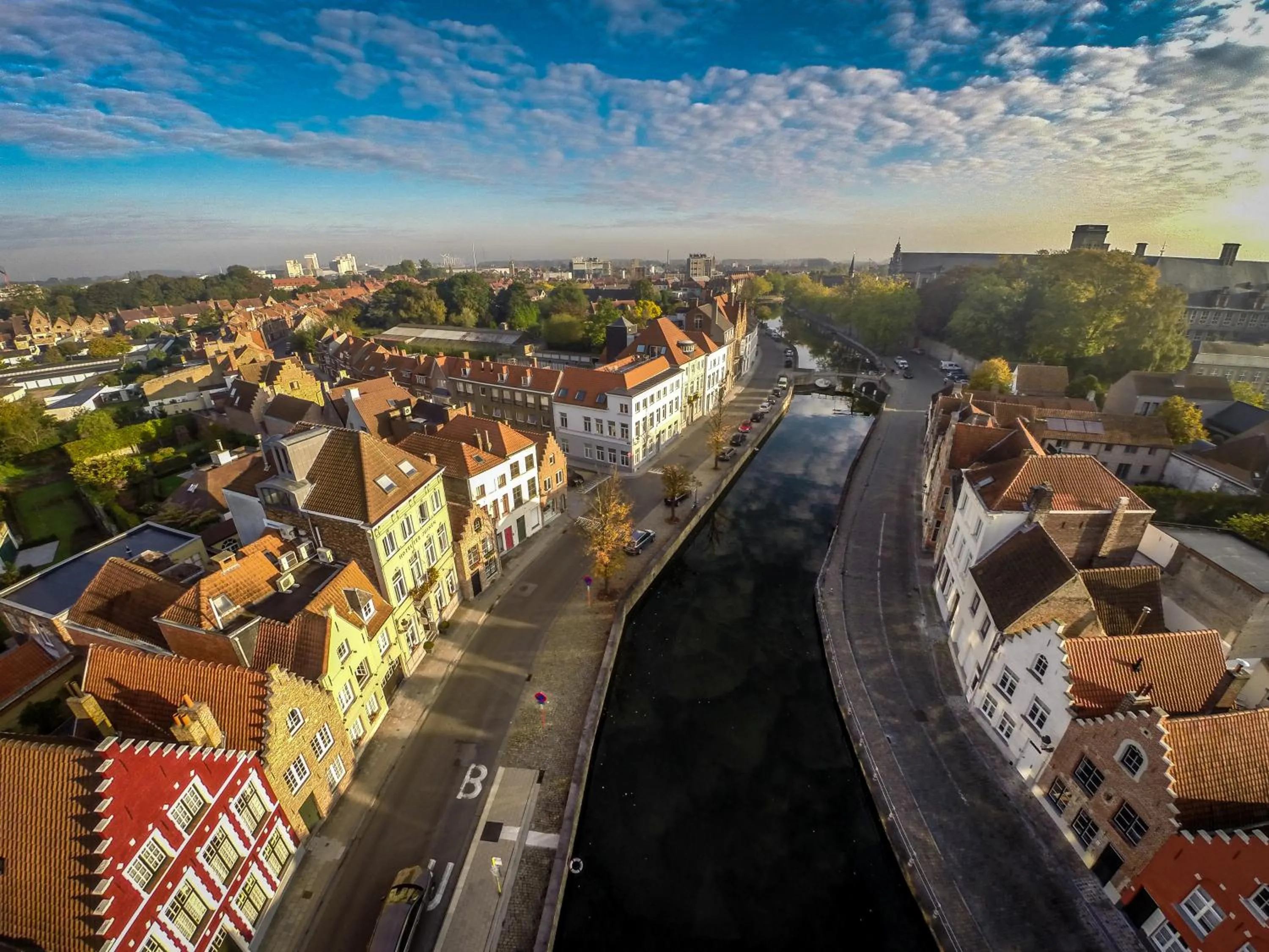 Location in Hotel Ter Duinen