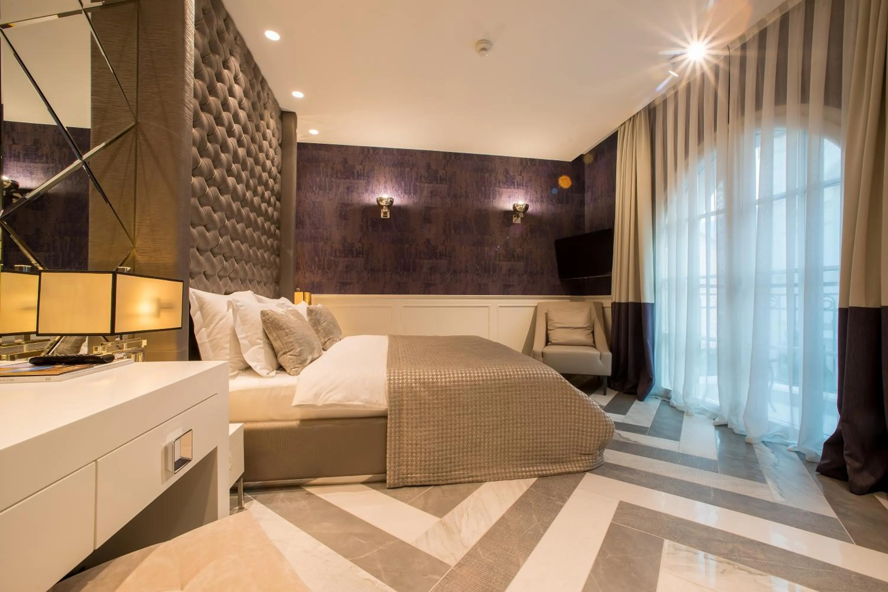 Bedroom in Hotel Forza Terra