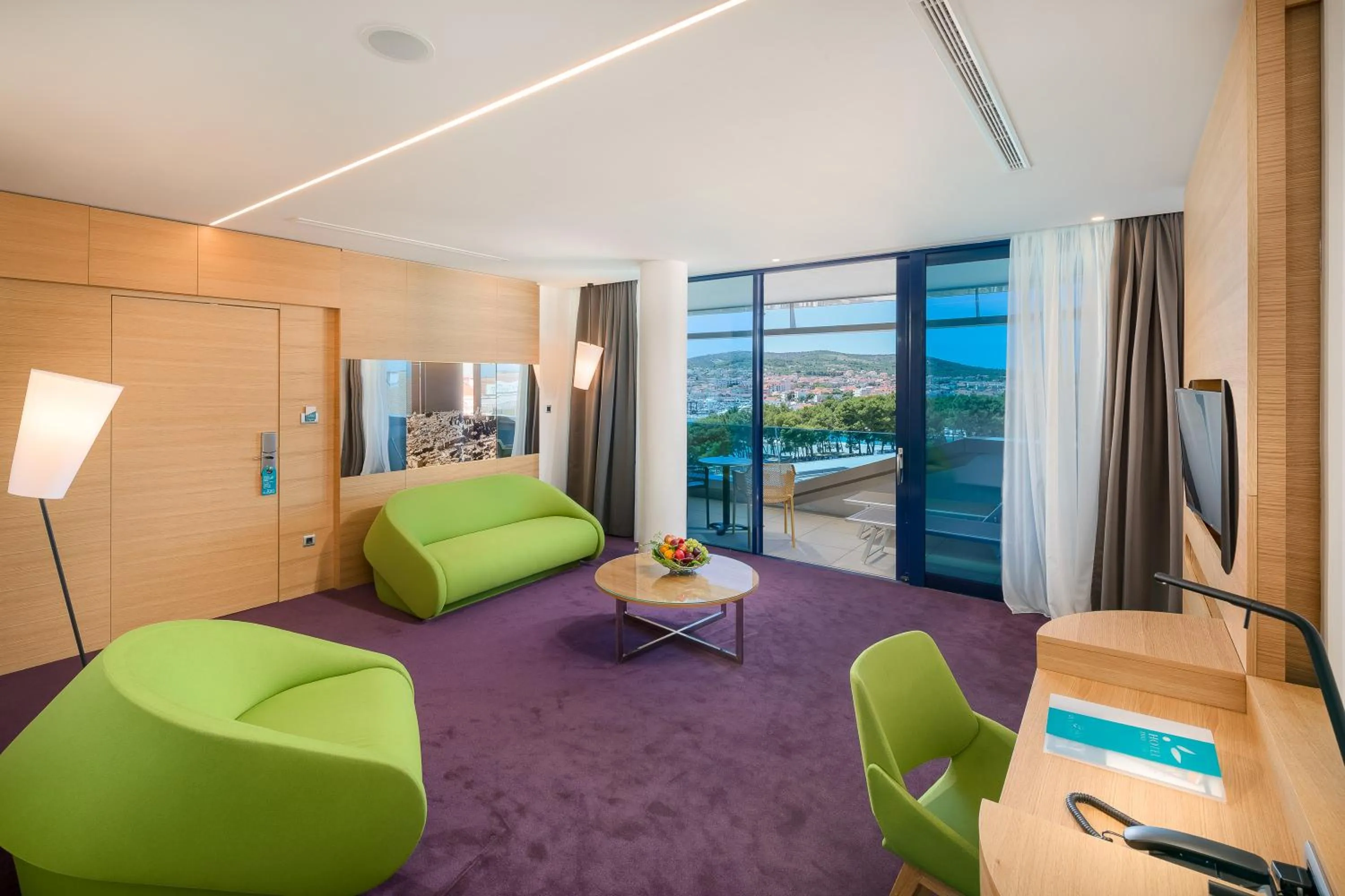 Balcony/Terrace in Hotel Olympia Sky