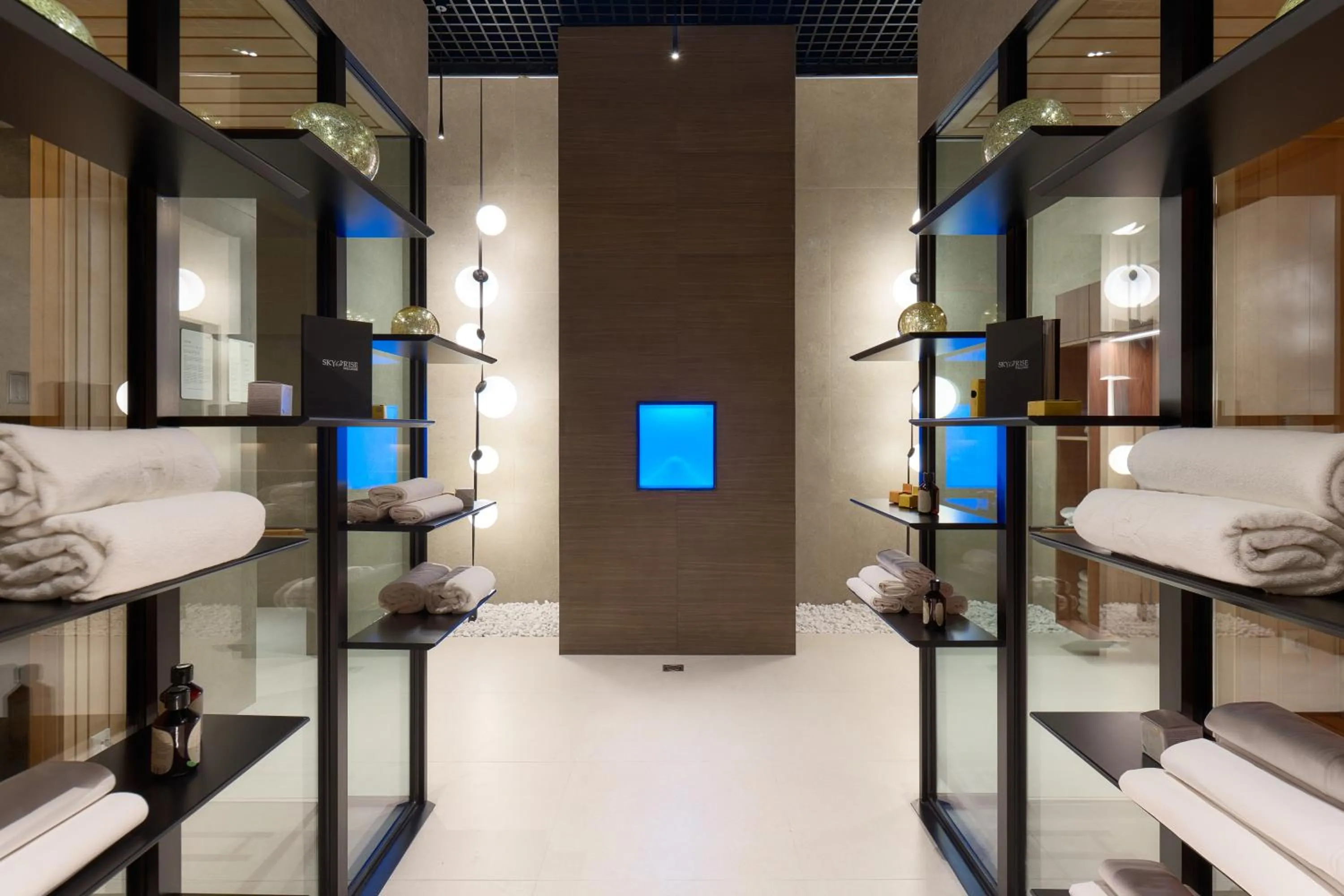 Spa and wellness centre/facilities, Bed in Hotel Olympia Sky